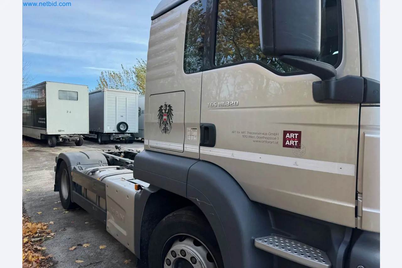 Machines and vehicles of a stage and building services engineering company-13