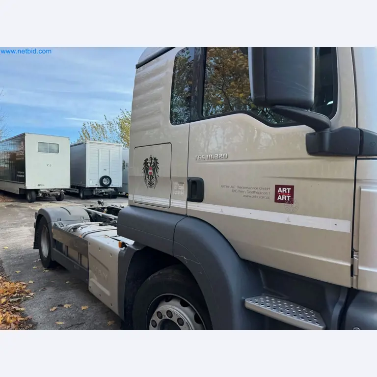 Machines and vehicles of a stage and building services engineering company-13