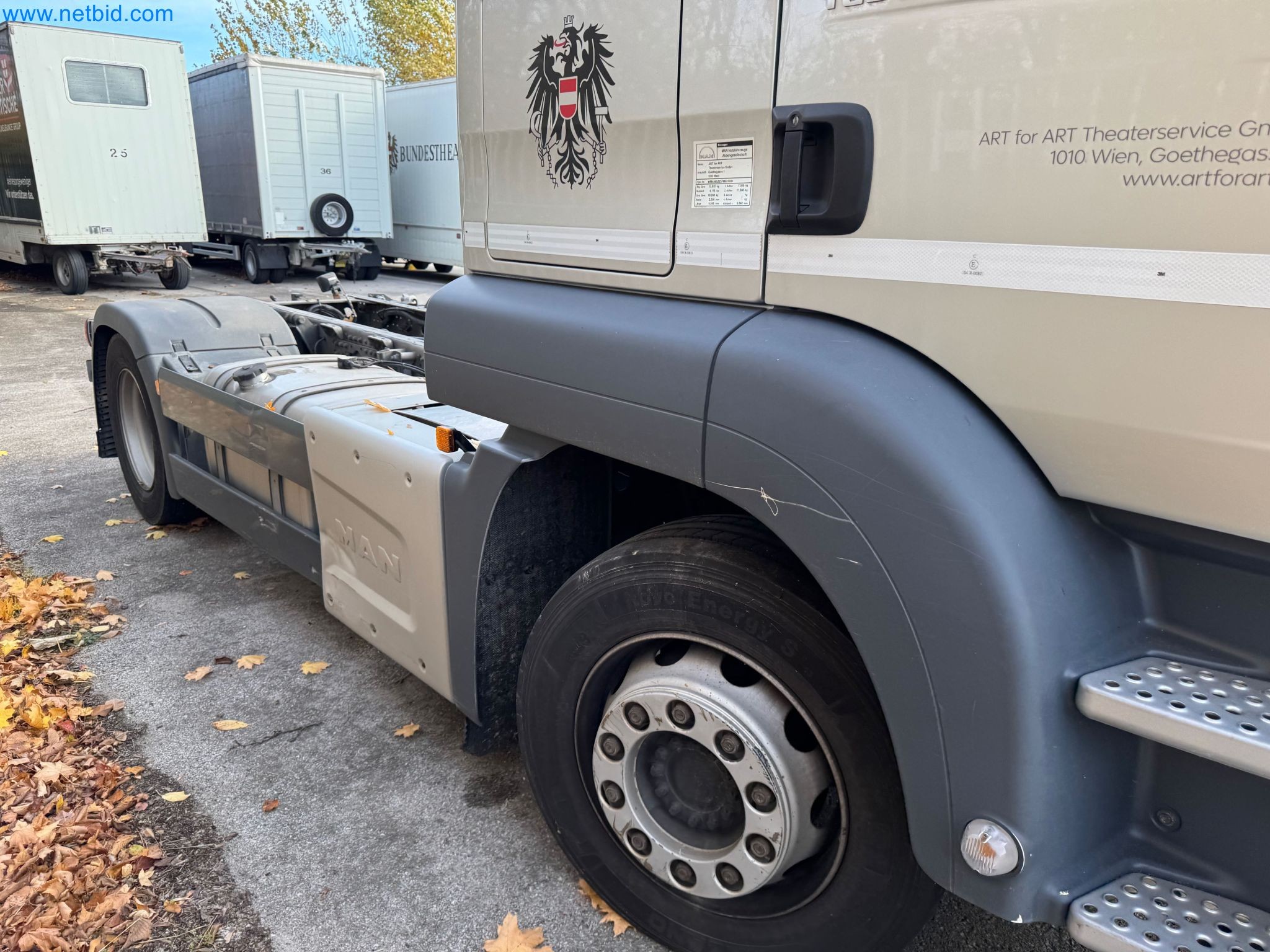 Machines and vehicles of a stage and building services engineering company-14