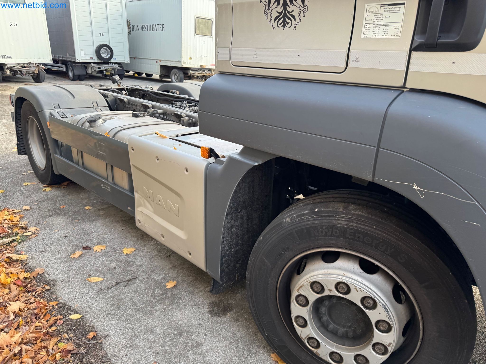 Machines and vehicles of a stage and building services engineering company-15