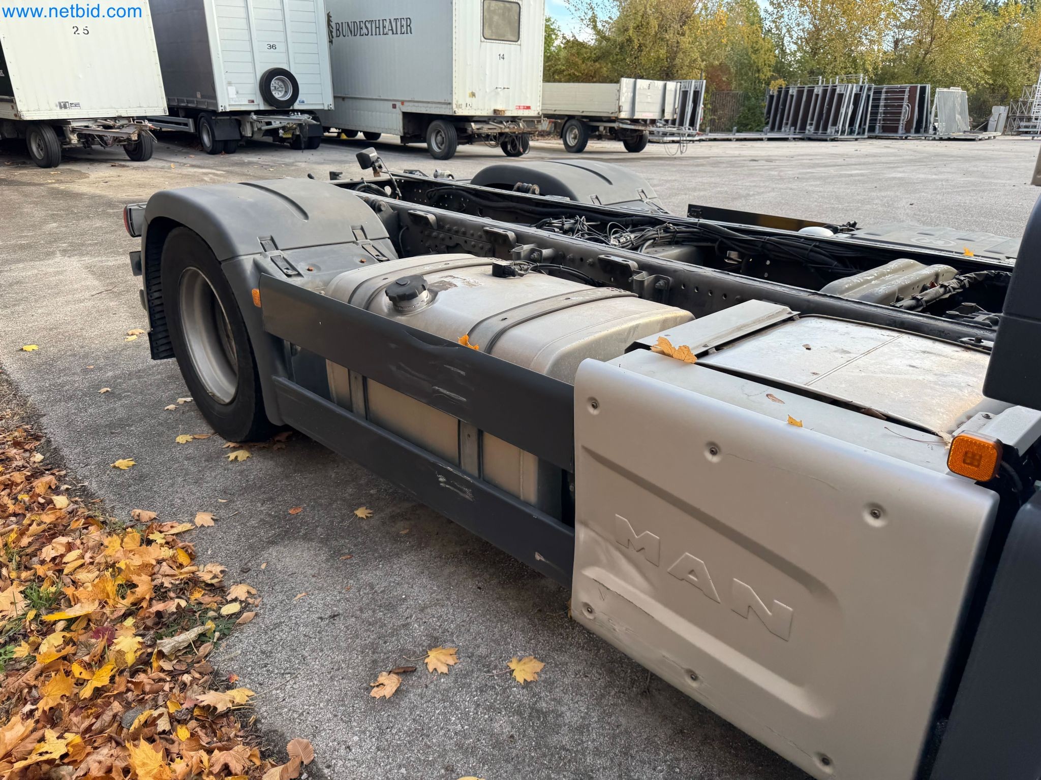 Machines and vehicles of a stage and building services engineering company-17