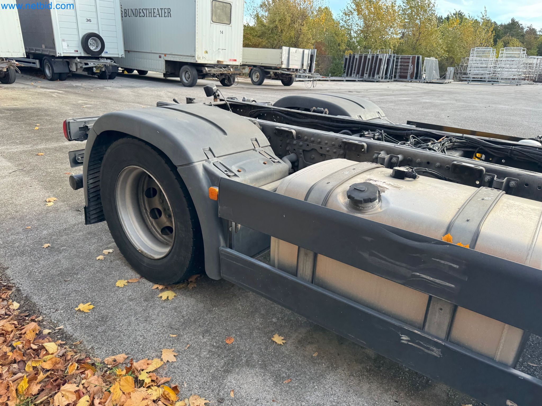 Machines and vehicles of a stage and building services engineering company-18