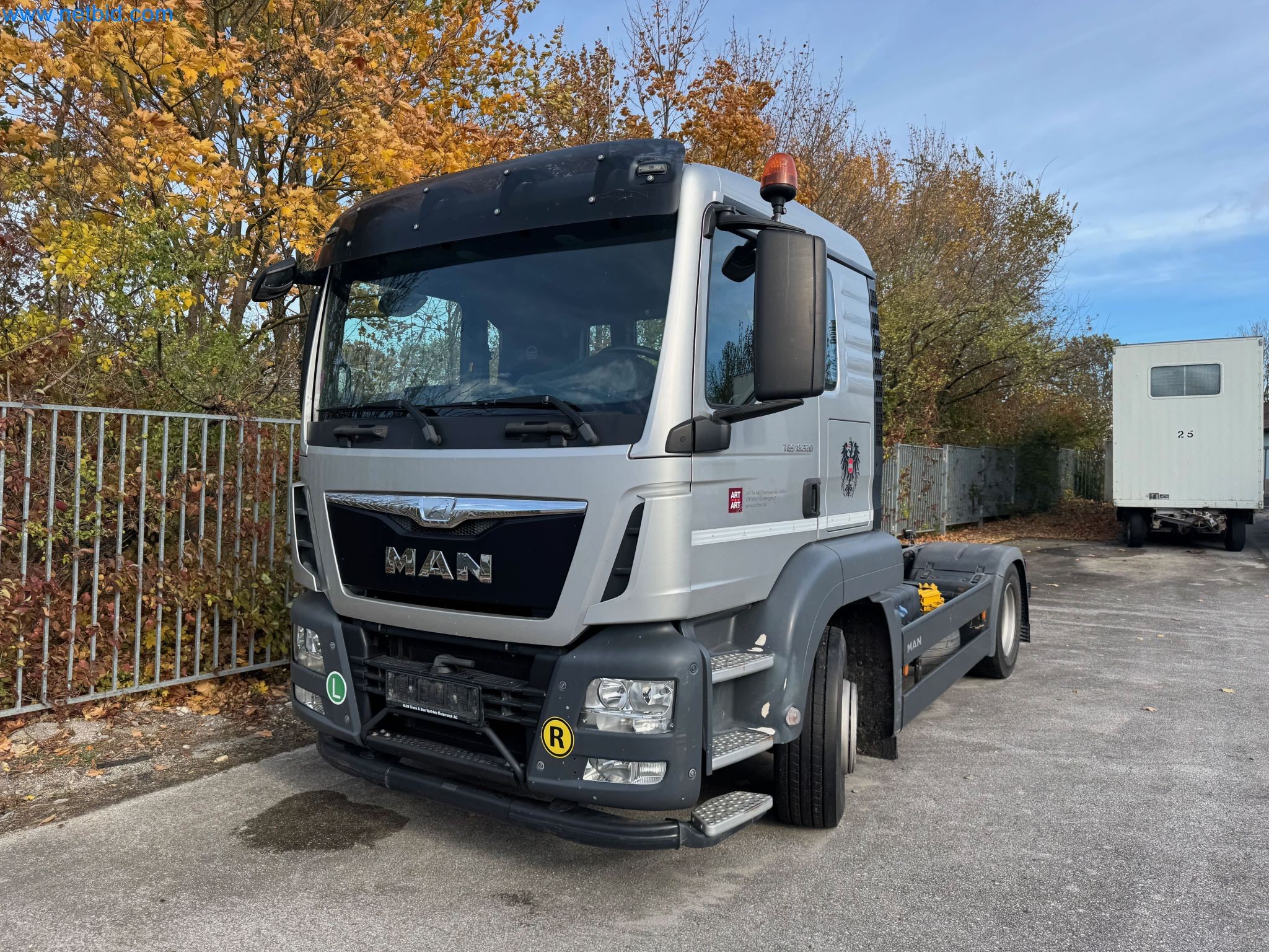 Machines and vehicles of a stage and building services engineering company-1