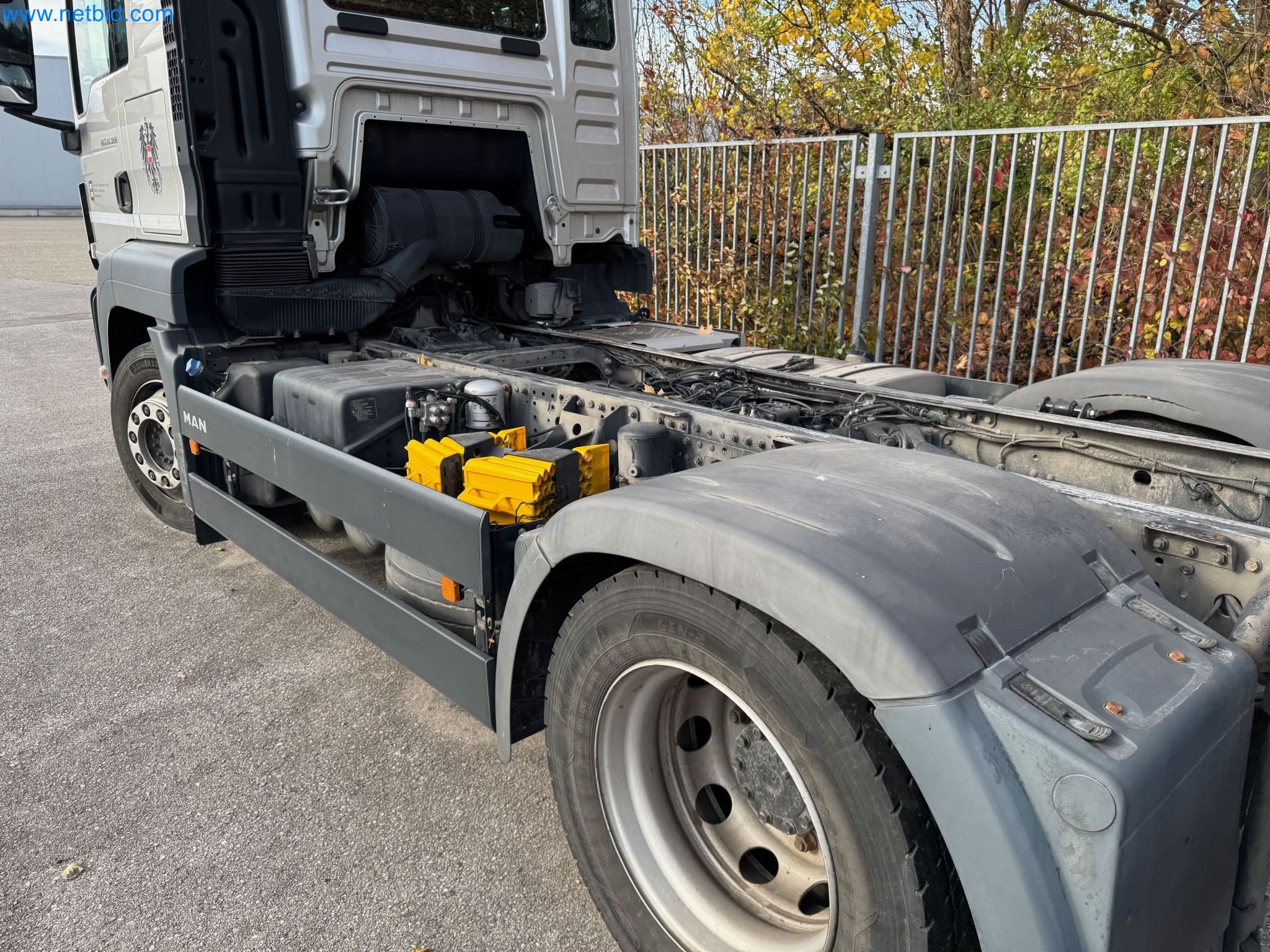 Machines and vehicles of a stage and building services engineering company-30