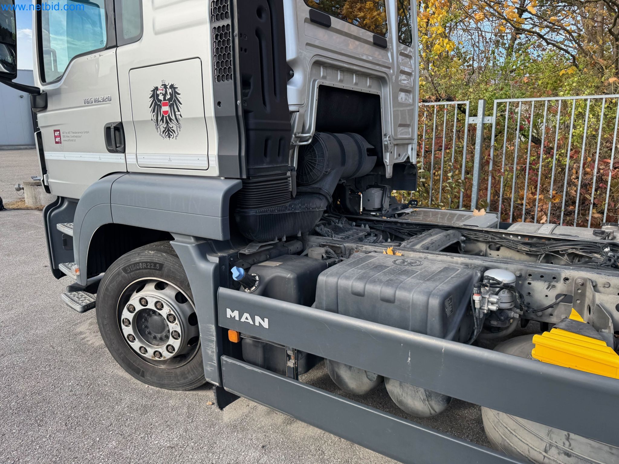 Machines and vehicles of a stage and building services engineering company-35