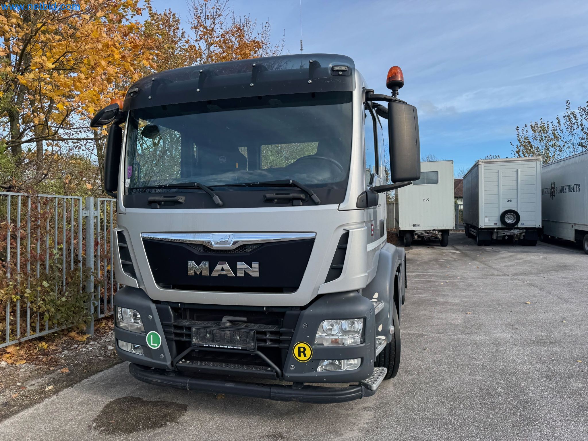 Machines and vehicles of a stage and building services engineering company-3