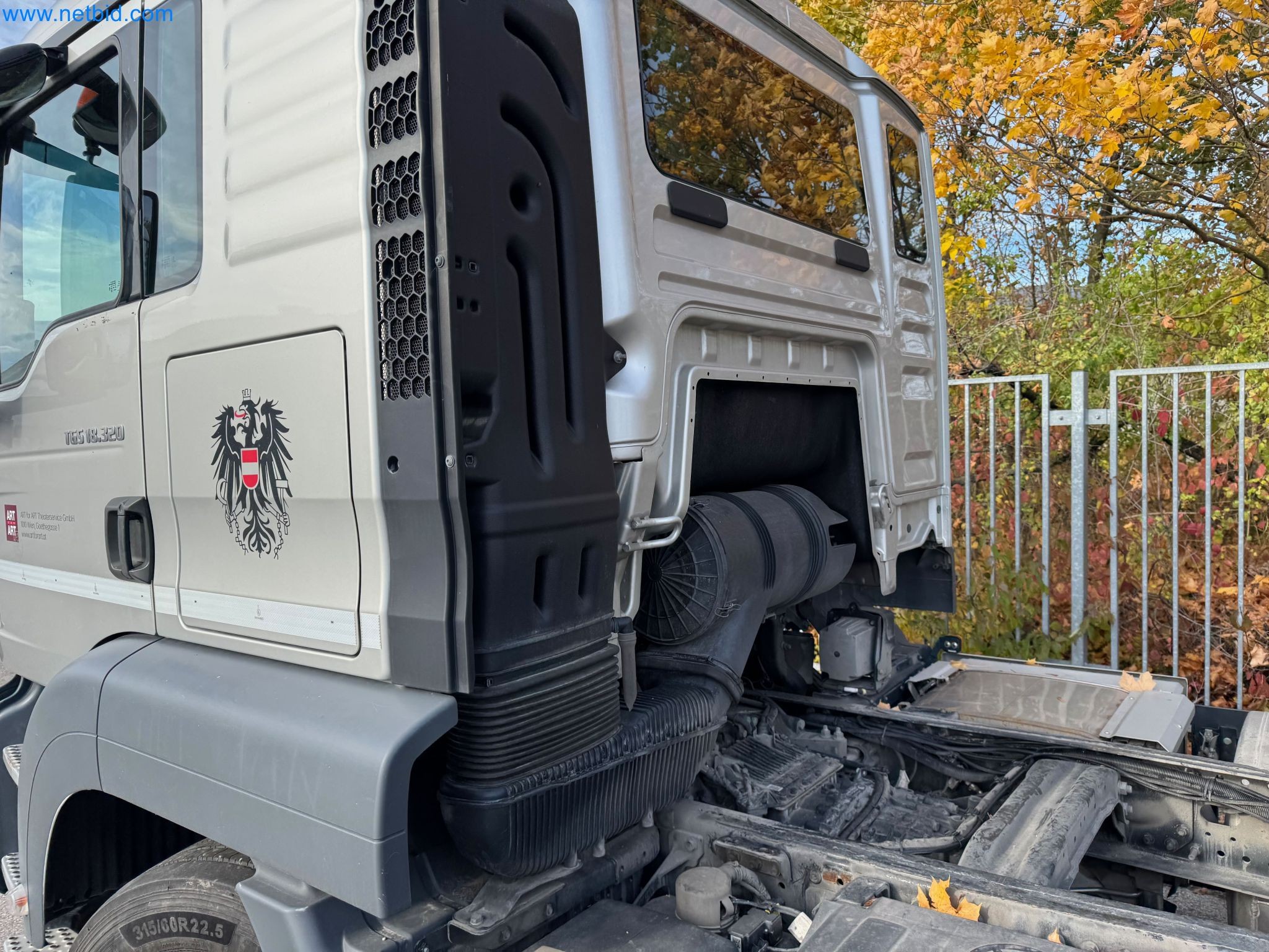 Machines and vehicles of a stage and building services engineering company-89