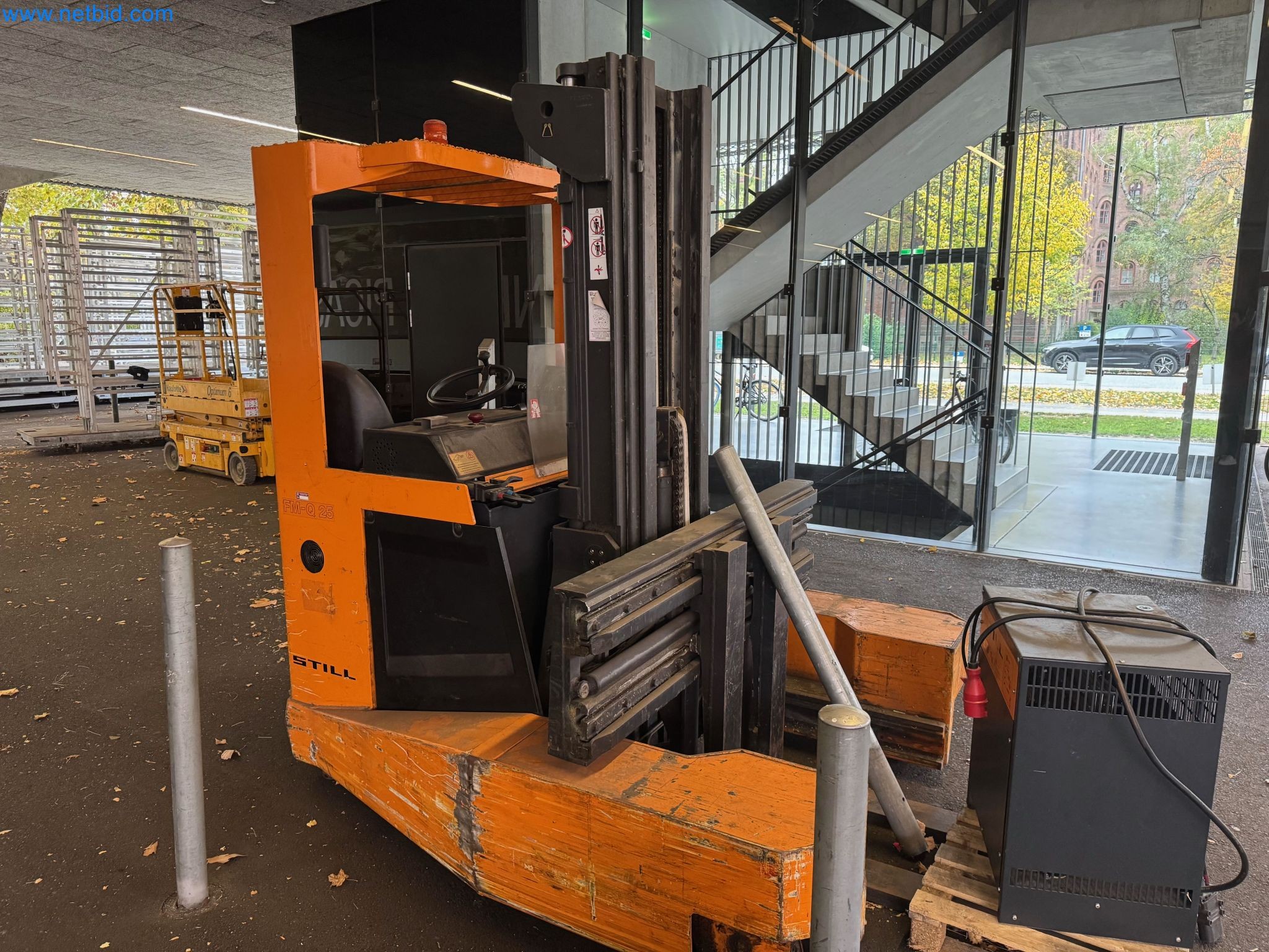 Machines and vehicles of a stage and building services engineering company-18