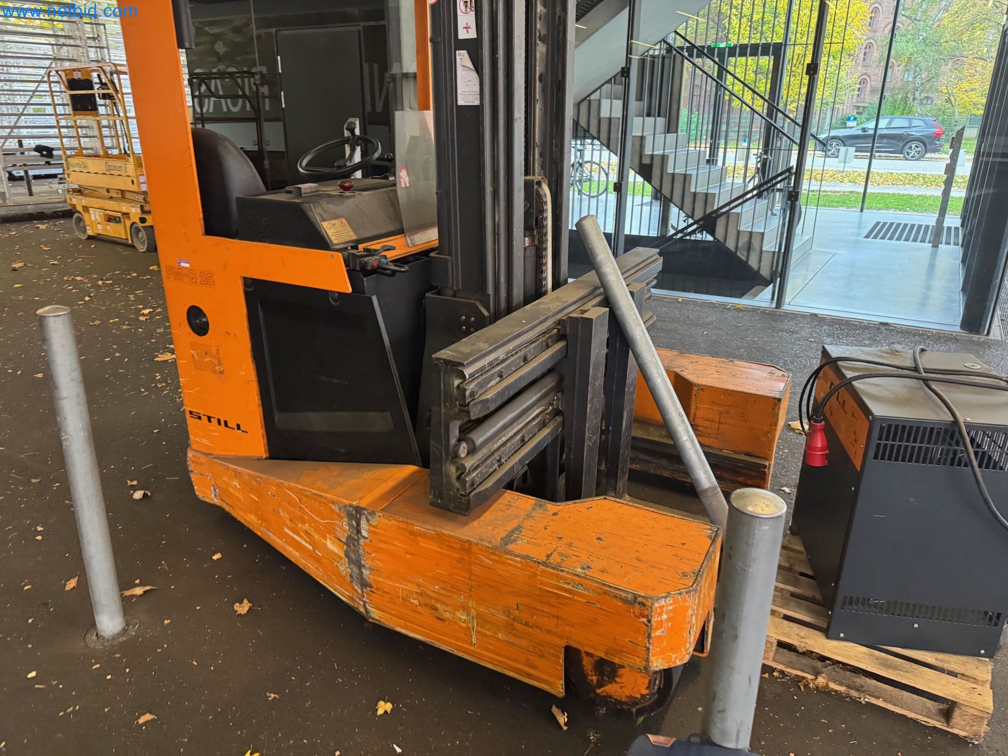 Machines and vehicles of a stage and building services engineering company-19