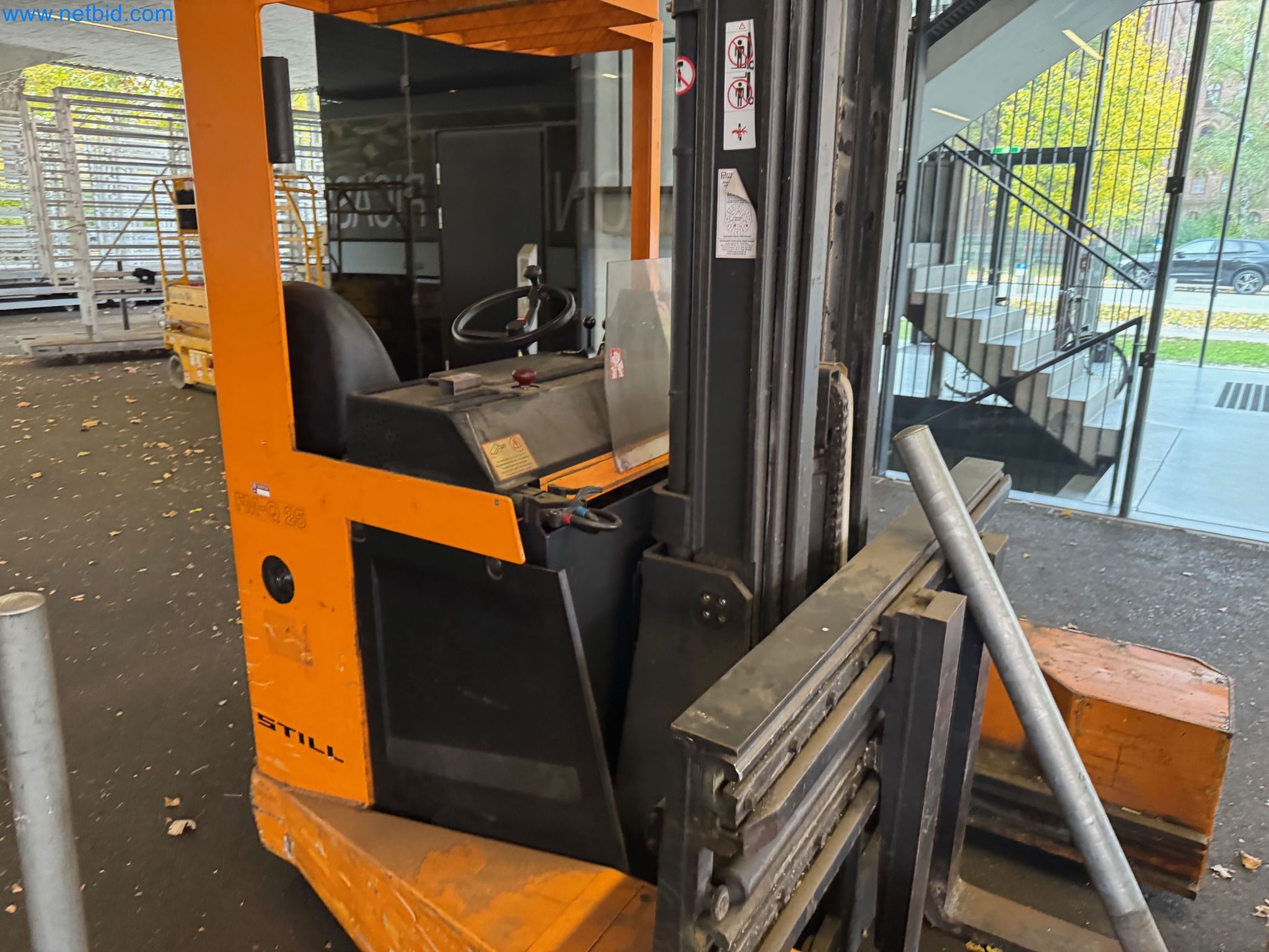 Machines and vehicles of a stage and building services engineering company-22