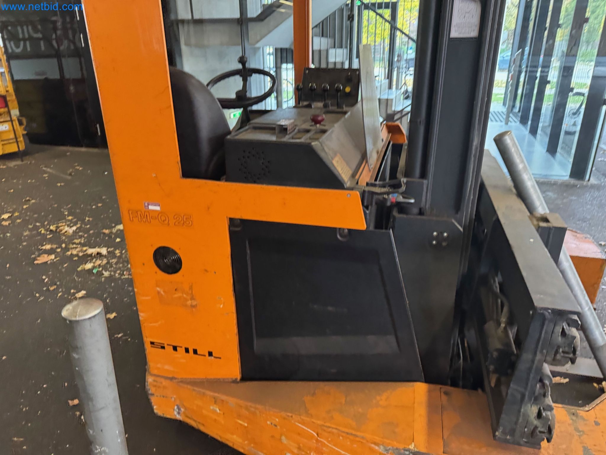 Machines and vehicles of a stage and building services engineering company-25