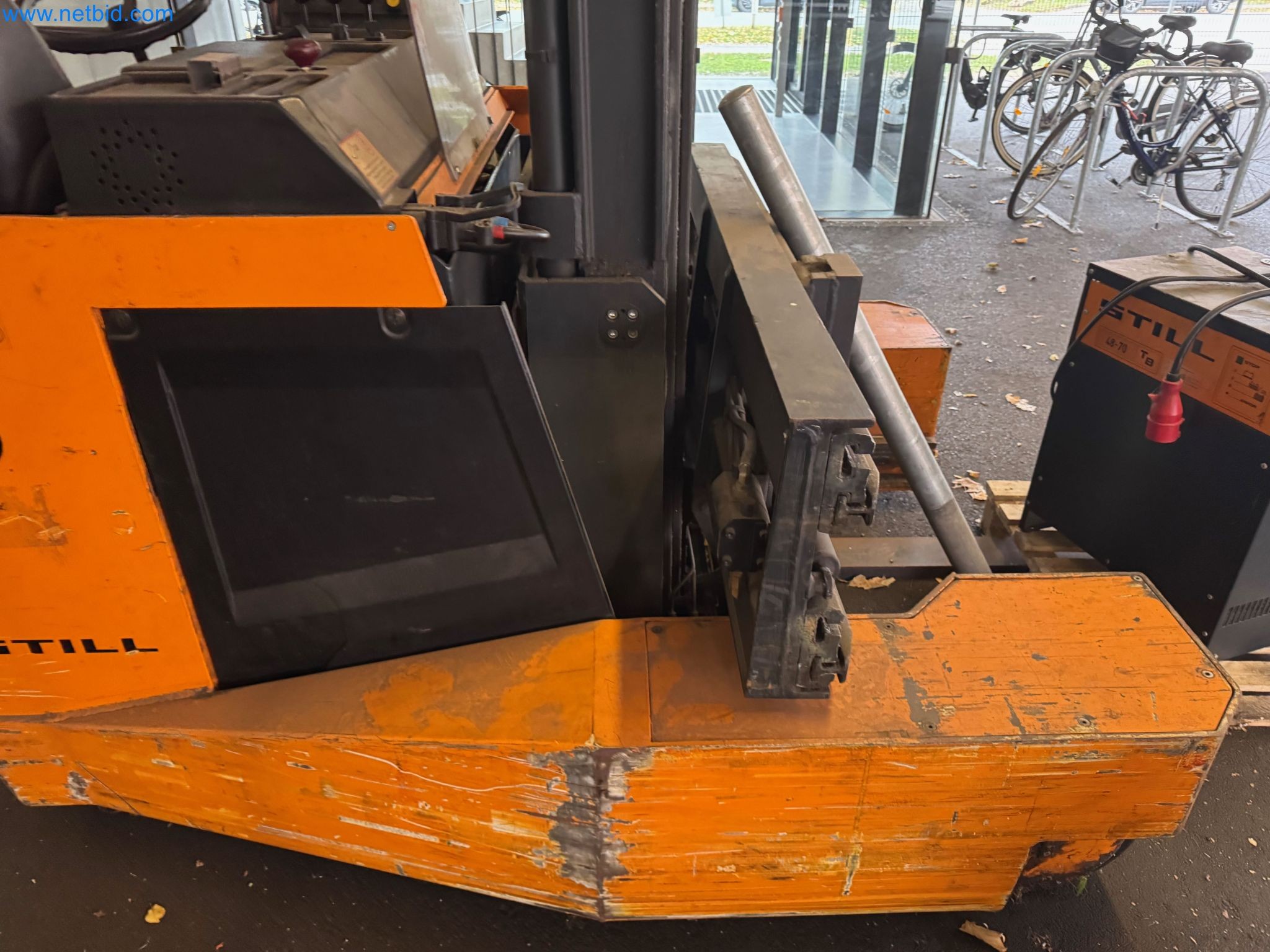 Machines and vehicles of a stage and building services engineering company-28