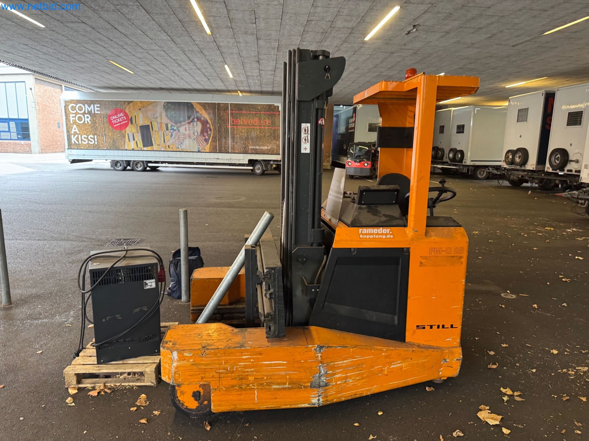 Machines and vehicles of a stage and building services engineering company-3