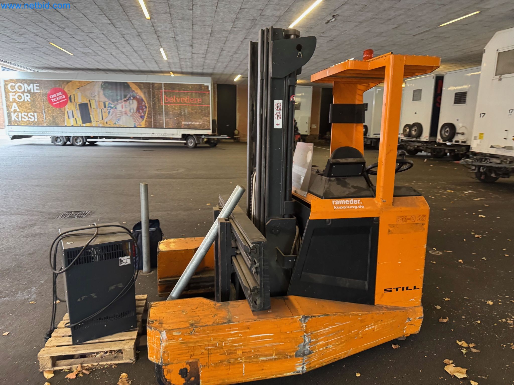 Machines and vehicles of a stage and building services engineering company-4