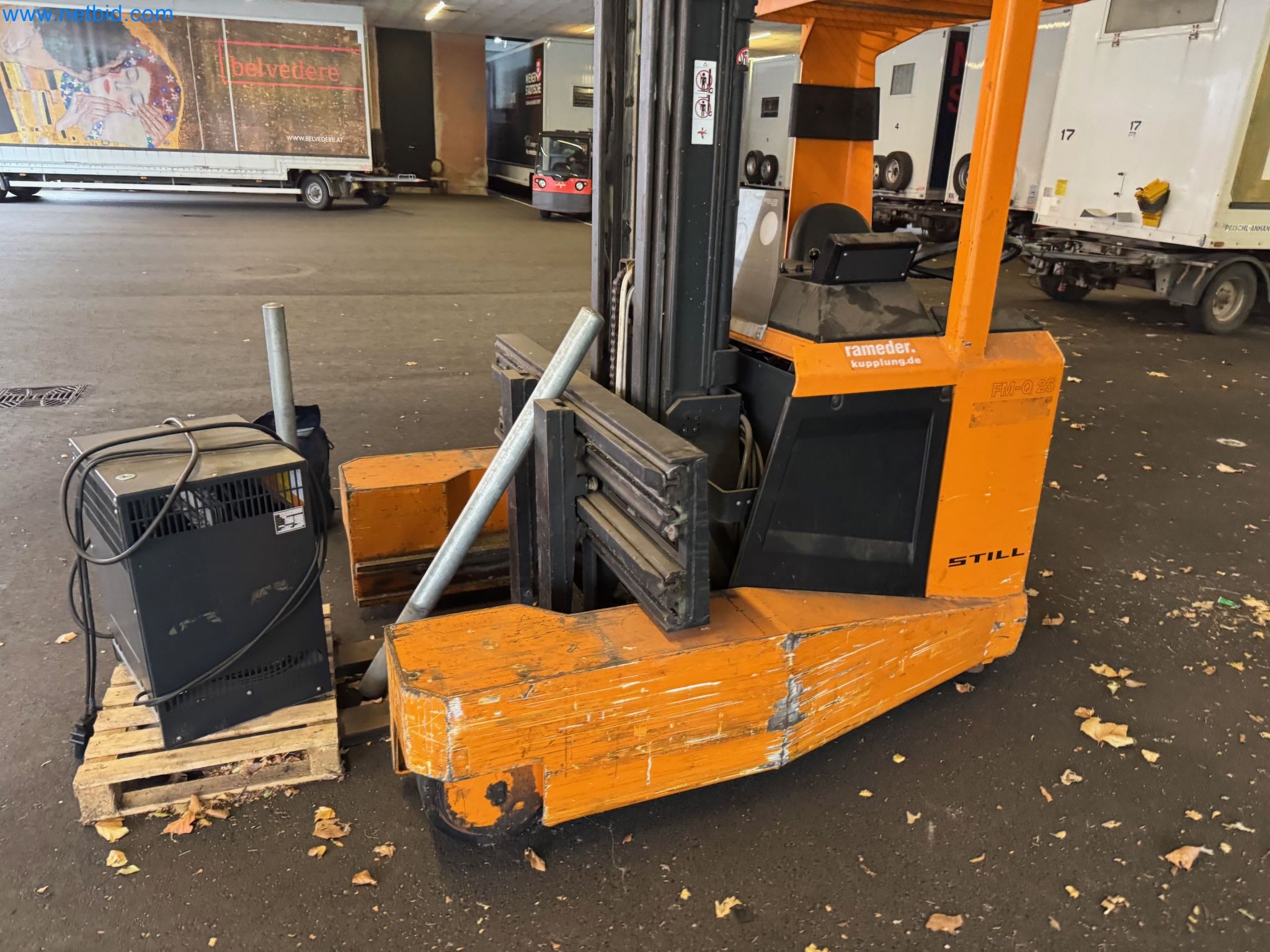 Machines and vehicles of a stage and building services engineering company-5