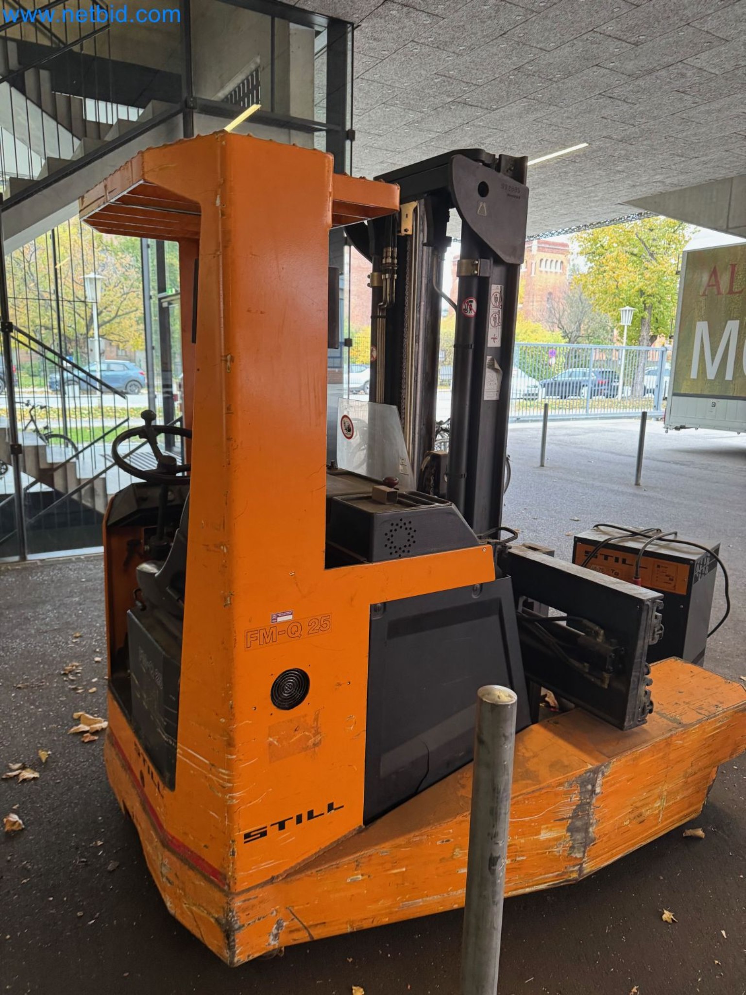 Machines and vehicles of a stage and building services engineering company-61