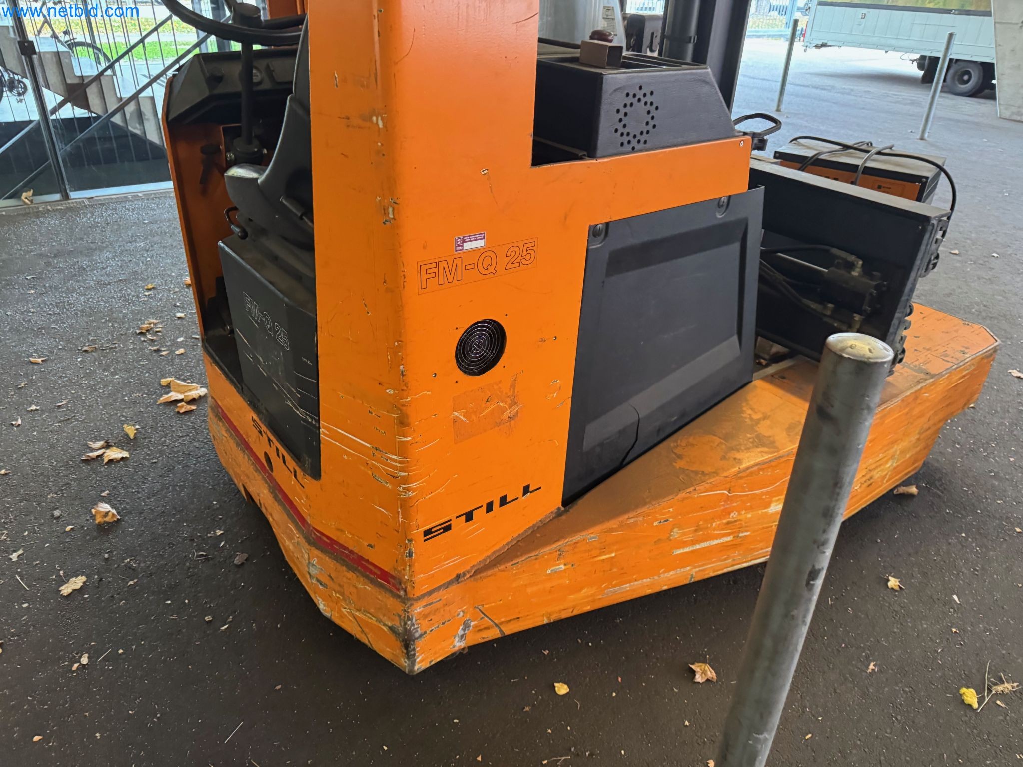 Machines and vehicles of a stage and building services engineering company-62