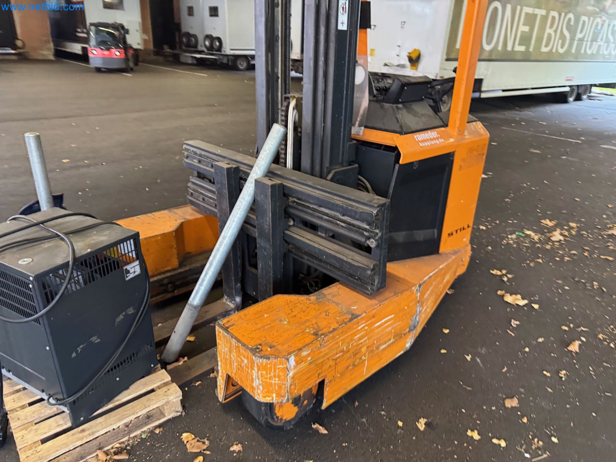 Machines and vehicles of a stage and building services engineering company-7