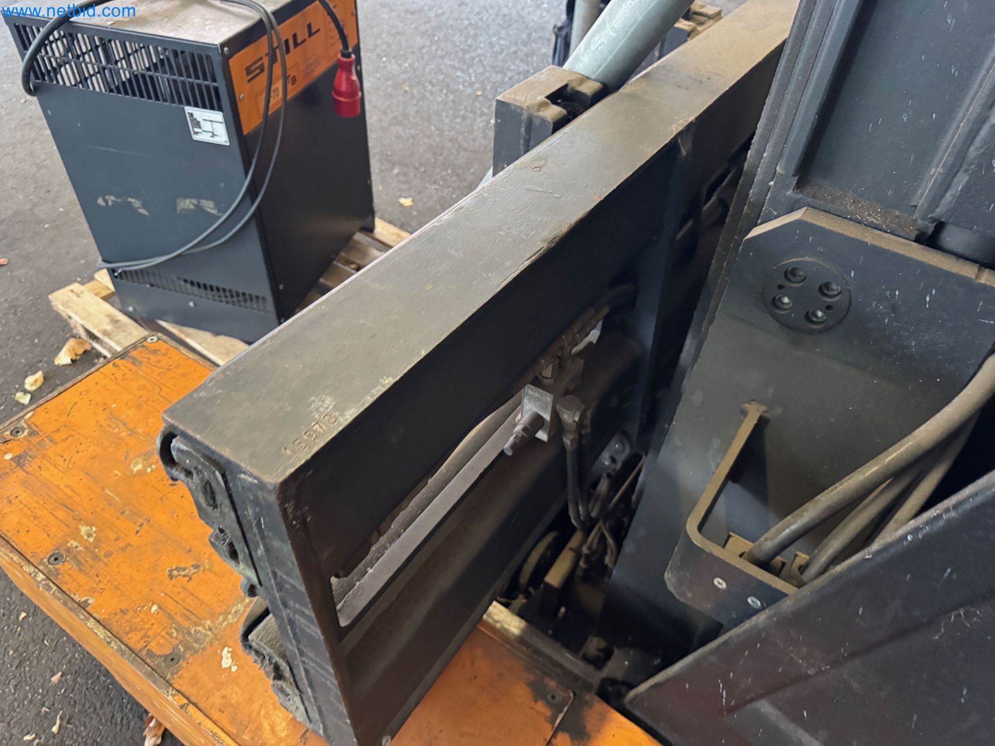 Machines and vehicles of a stage and building services engineering company-81