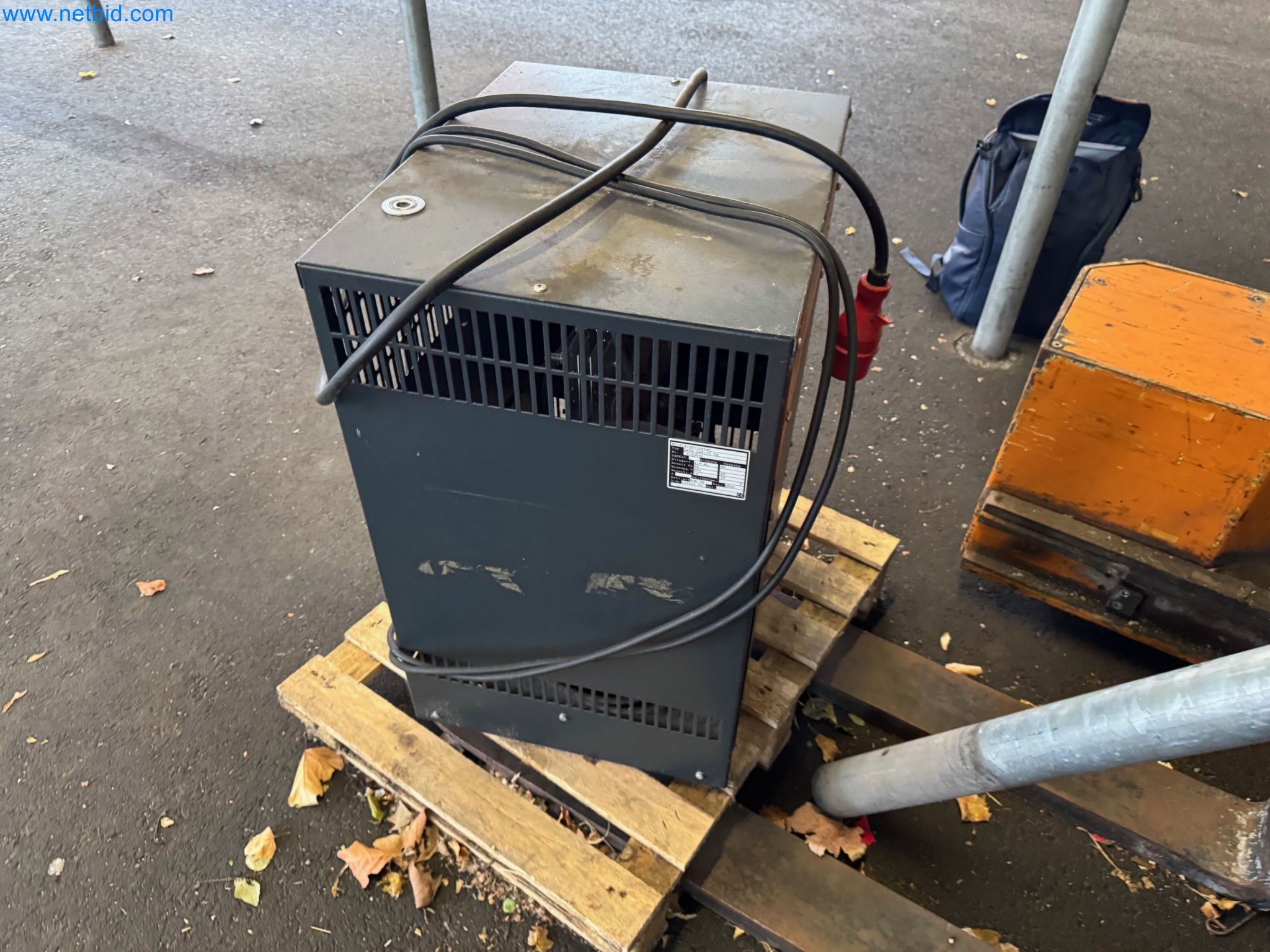 Machines and vehicles of a stage and building services engineering company-83