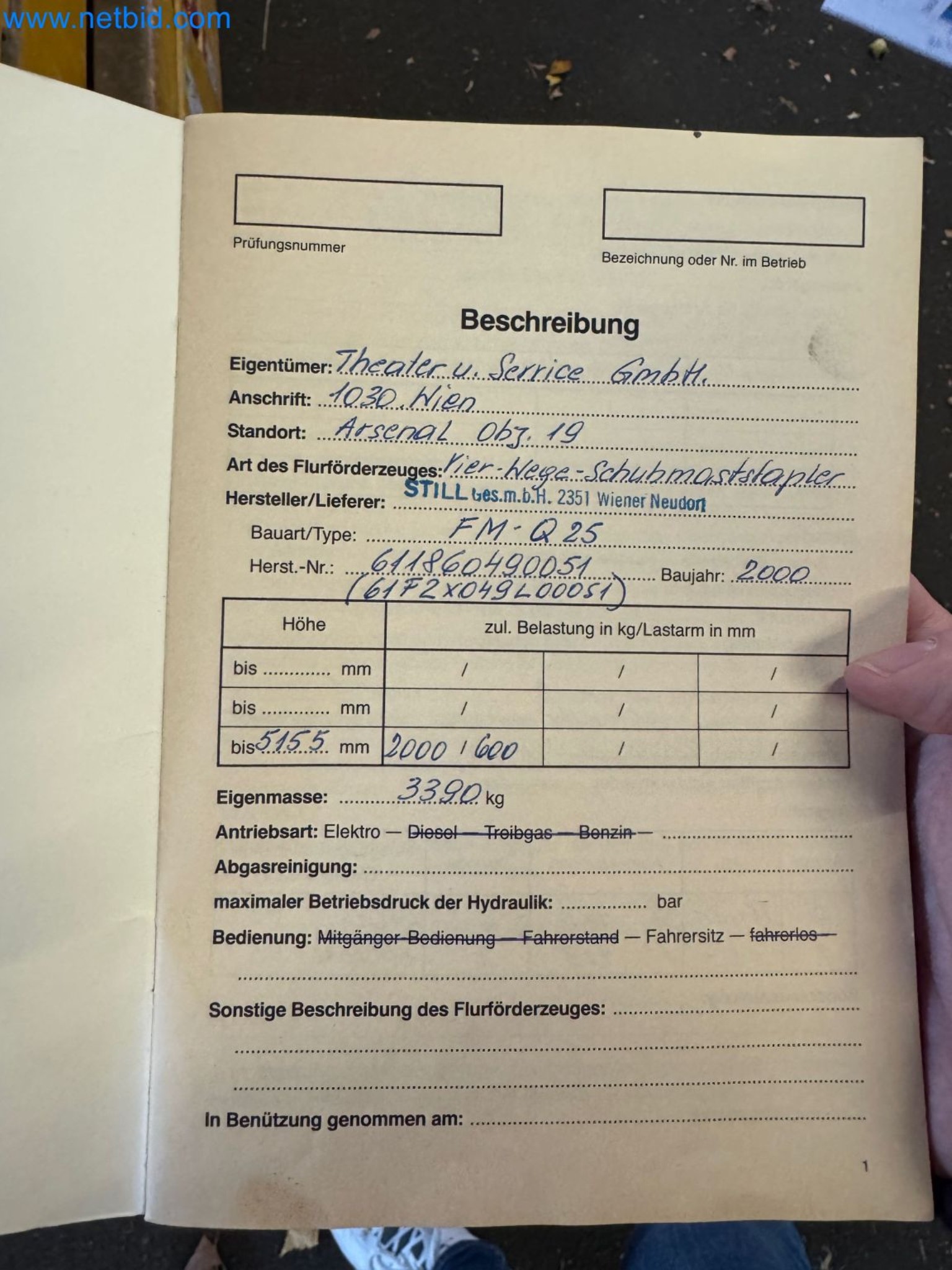 Machines and vehicles of a stage and building services engineering company-89