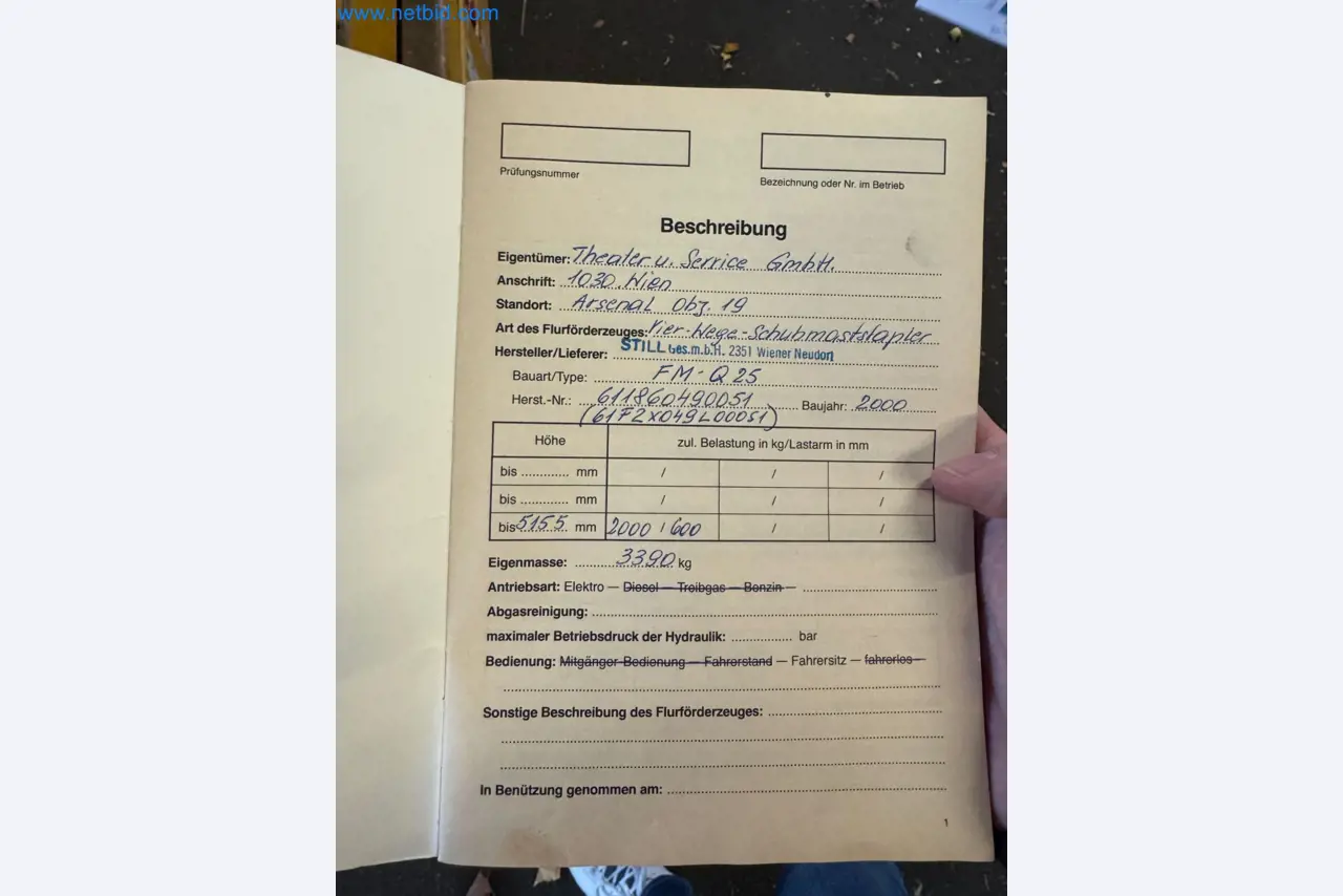 Machines and vehicles of a stage and building services engineering company-89