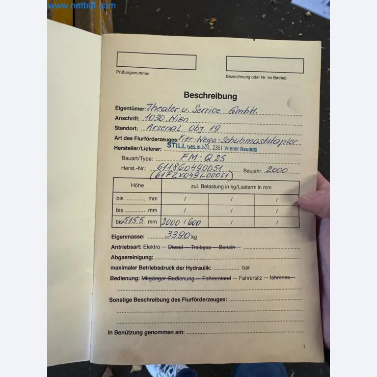 Machines and vehicles of a stage and building services engineering company-89