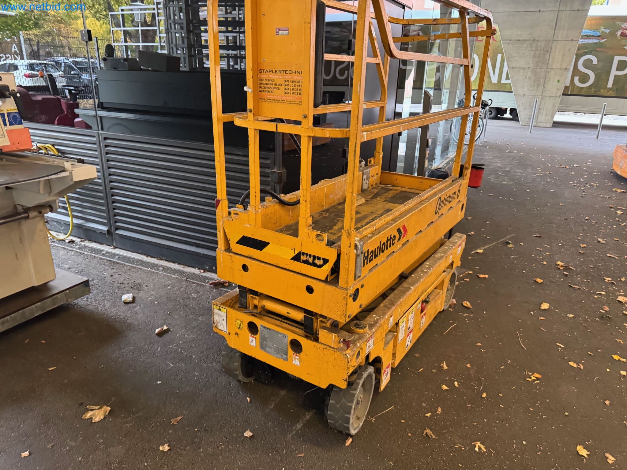 Machines and vehicles of a stage and building services engineering company-10