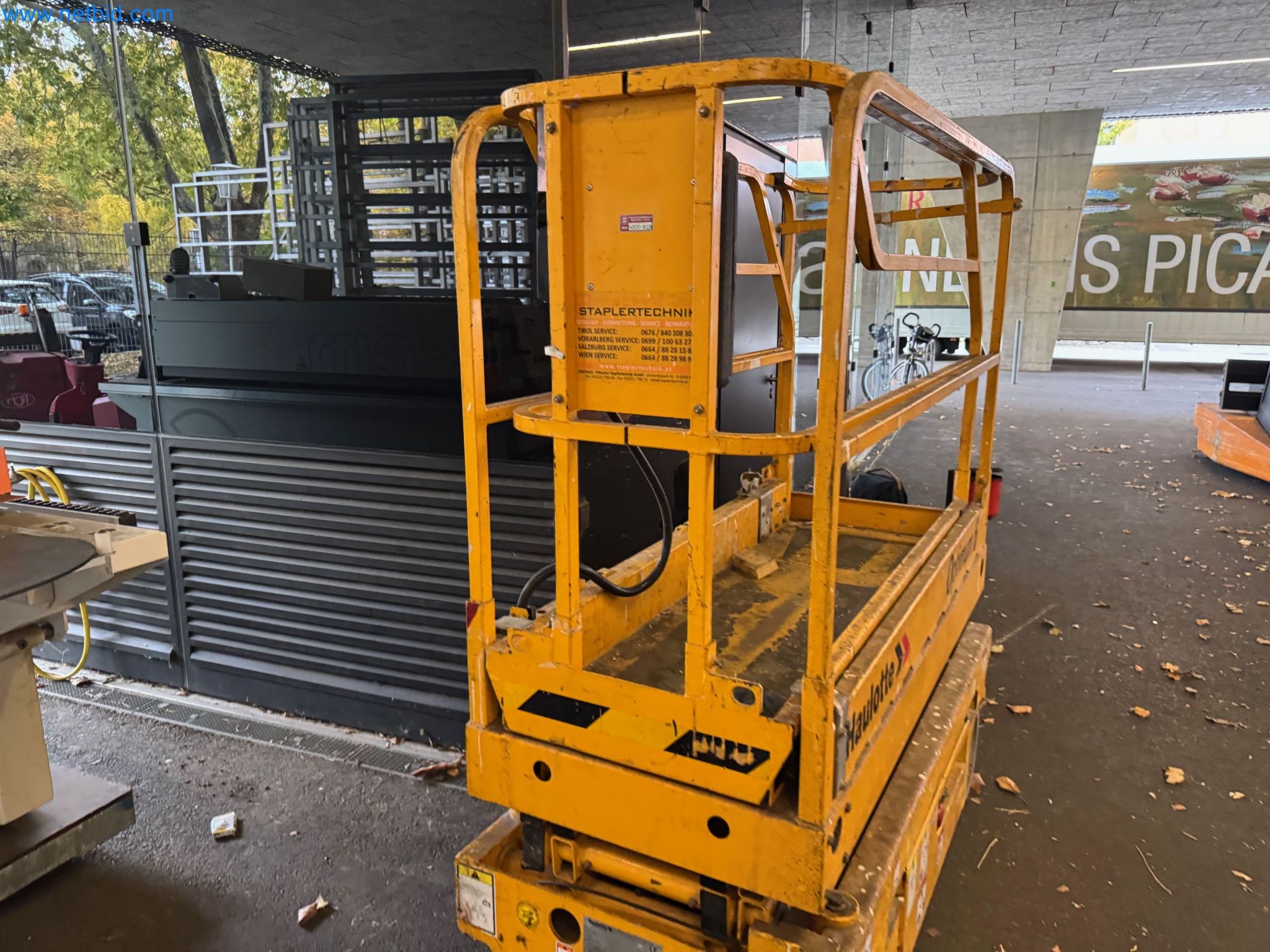 Machines and vehicles of a stage and building services engineering company-11