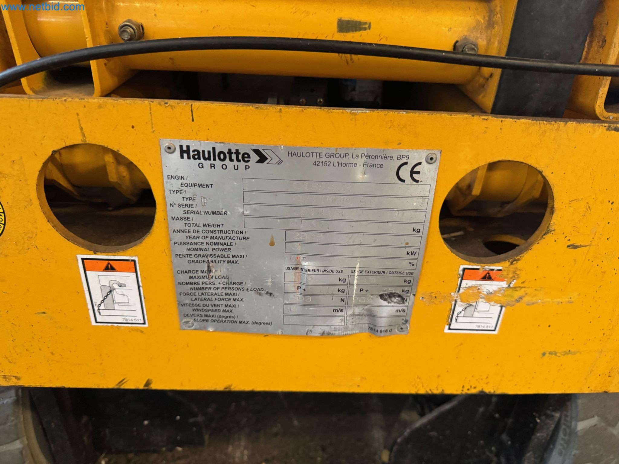 Machines and vehicles of a stage and building services engineering company-13