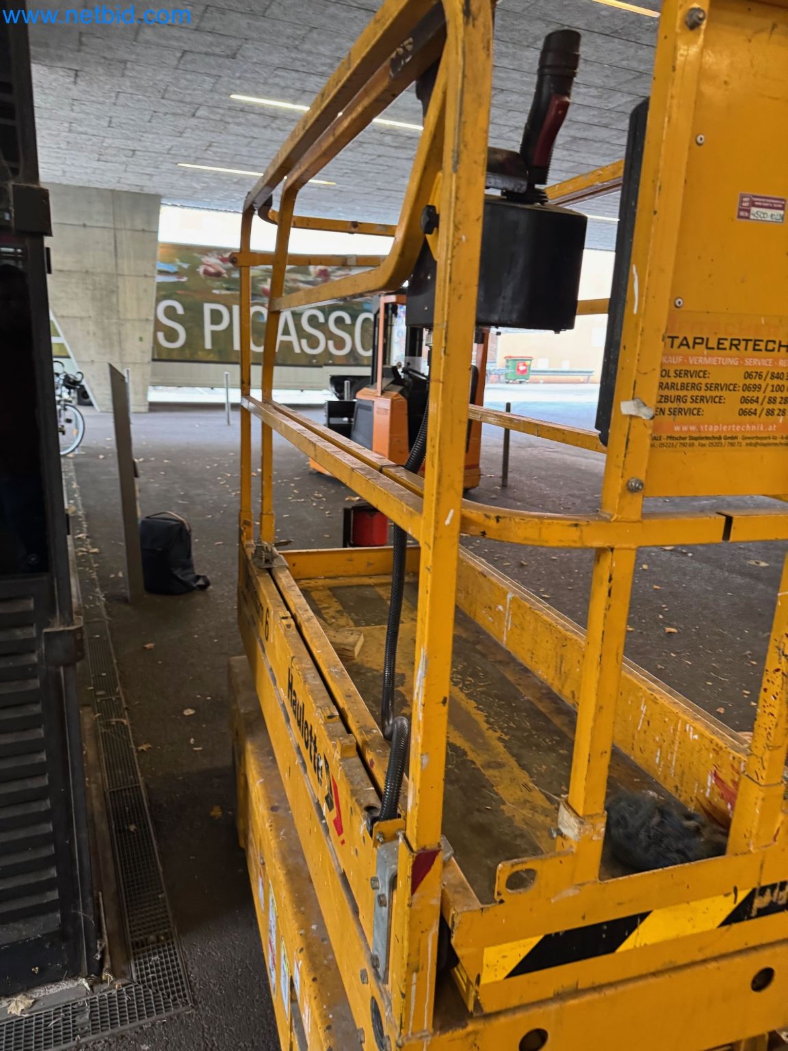 Machines and vehicles of a stage and building services engineering company-16