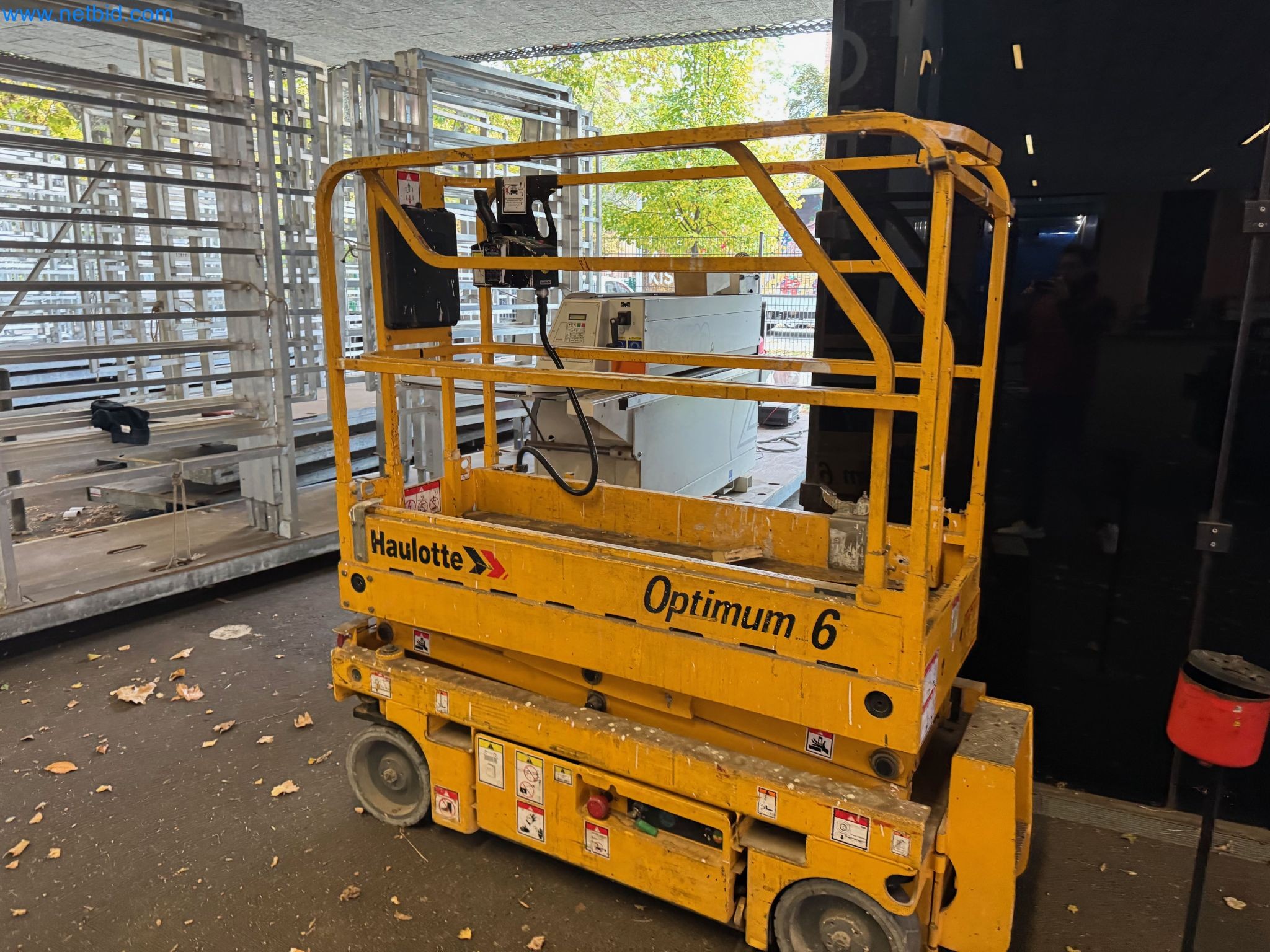 Machines and vehicles of a stage and building services engineering company-36