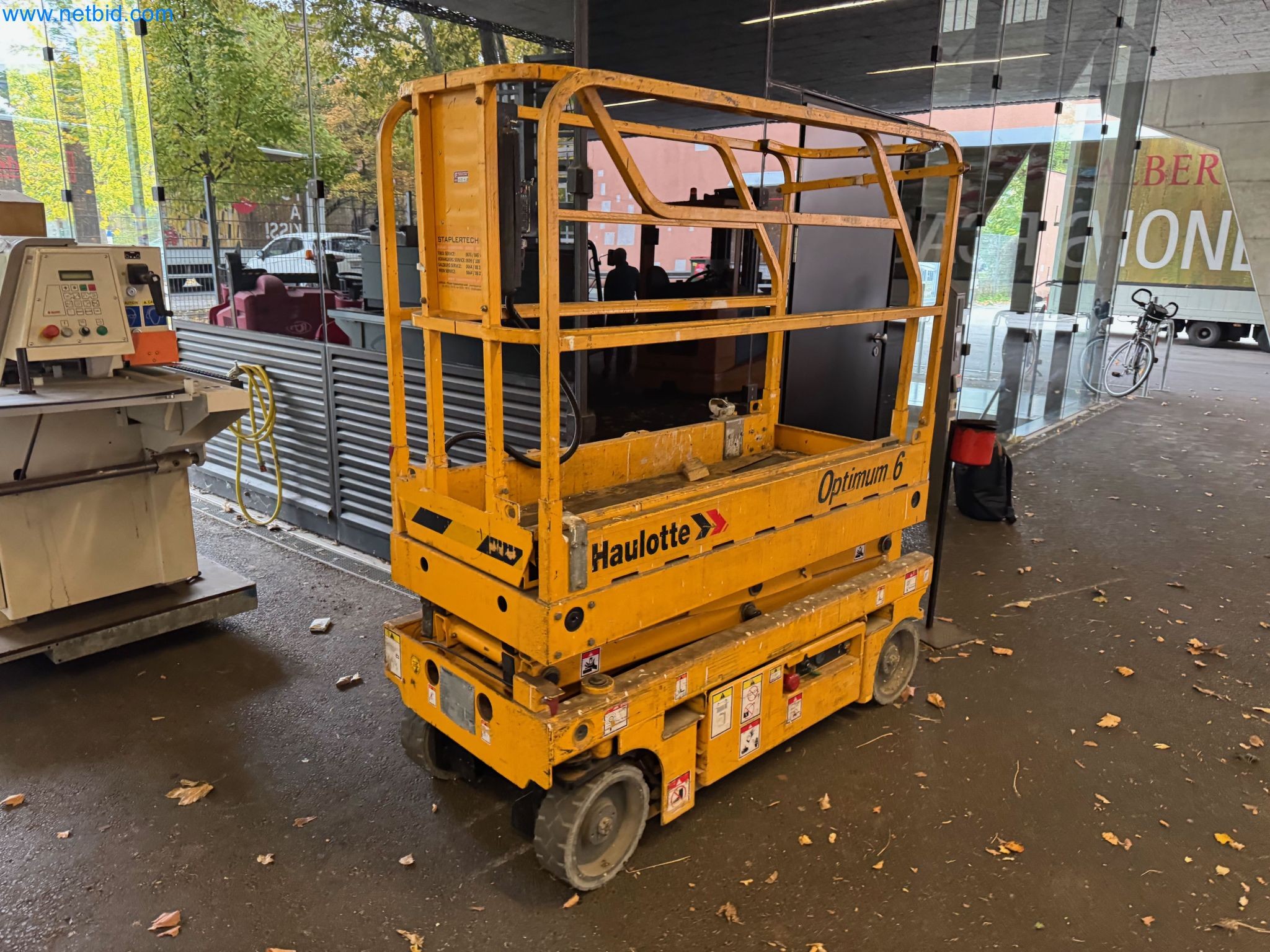 Machines and vehicles of a stage and building services engineering company-7