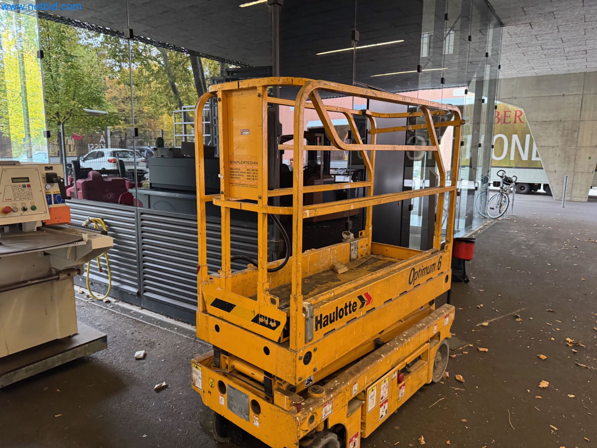 Machines and vehicles of a stage and building services engineering company-9