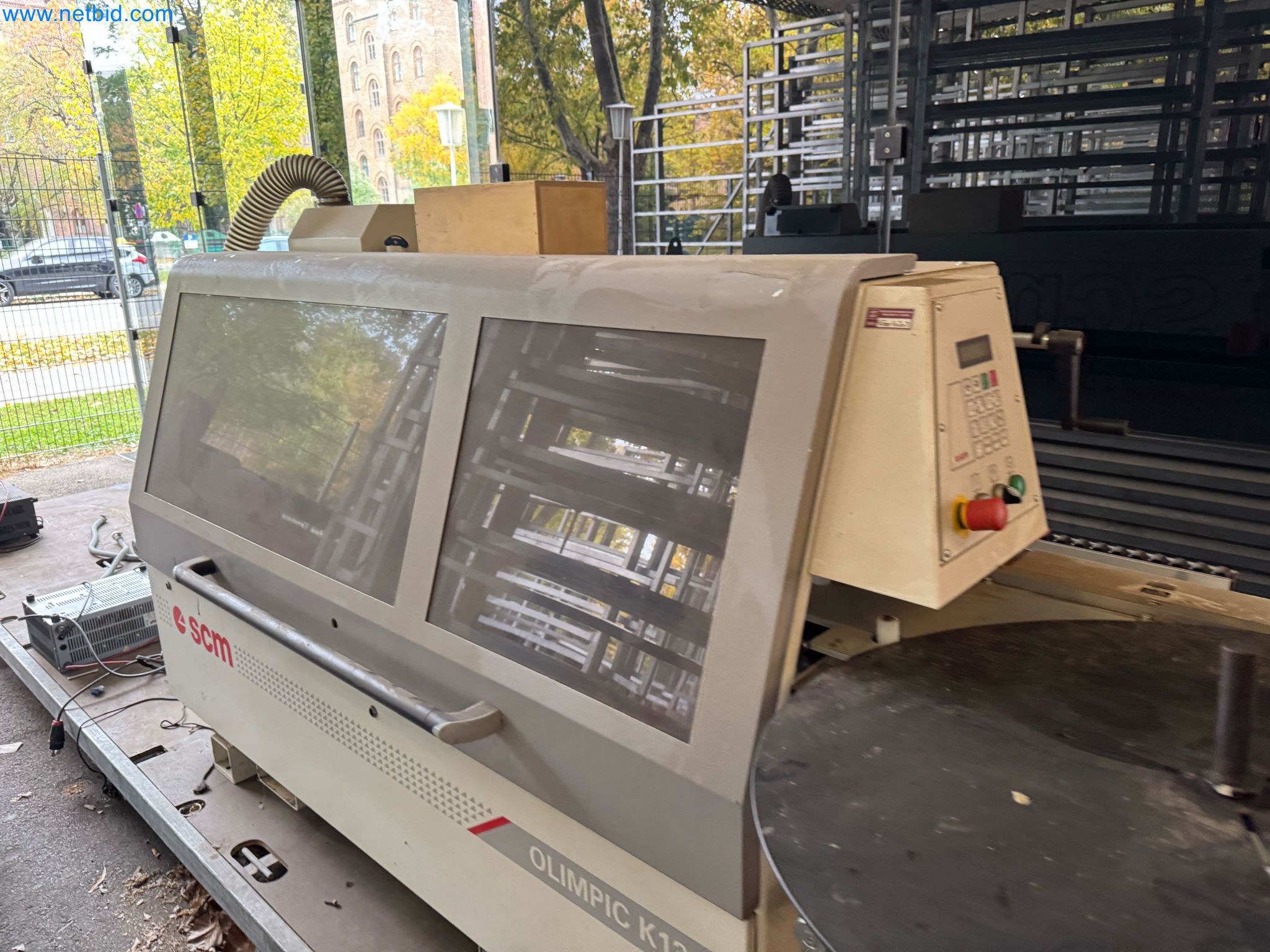 Machines and vehicles of a stage and building services engineering company-3