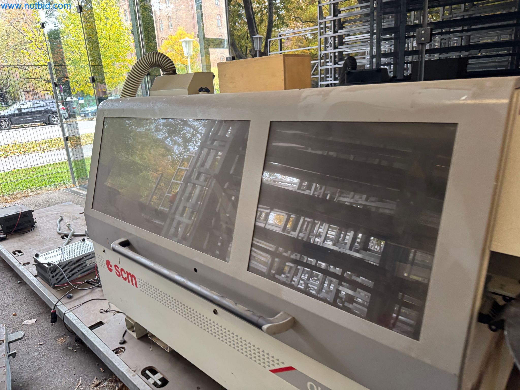 Machines and vehicles of a stage and building services engineering company-4