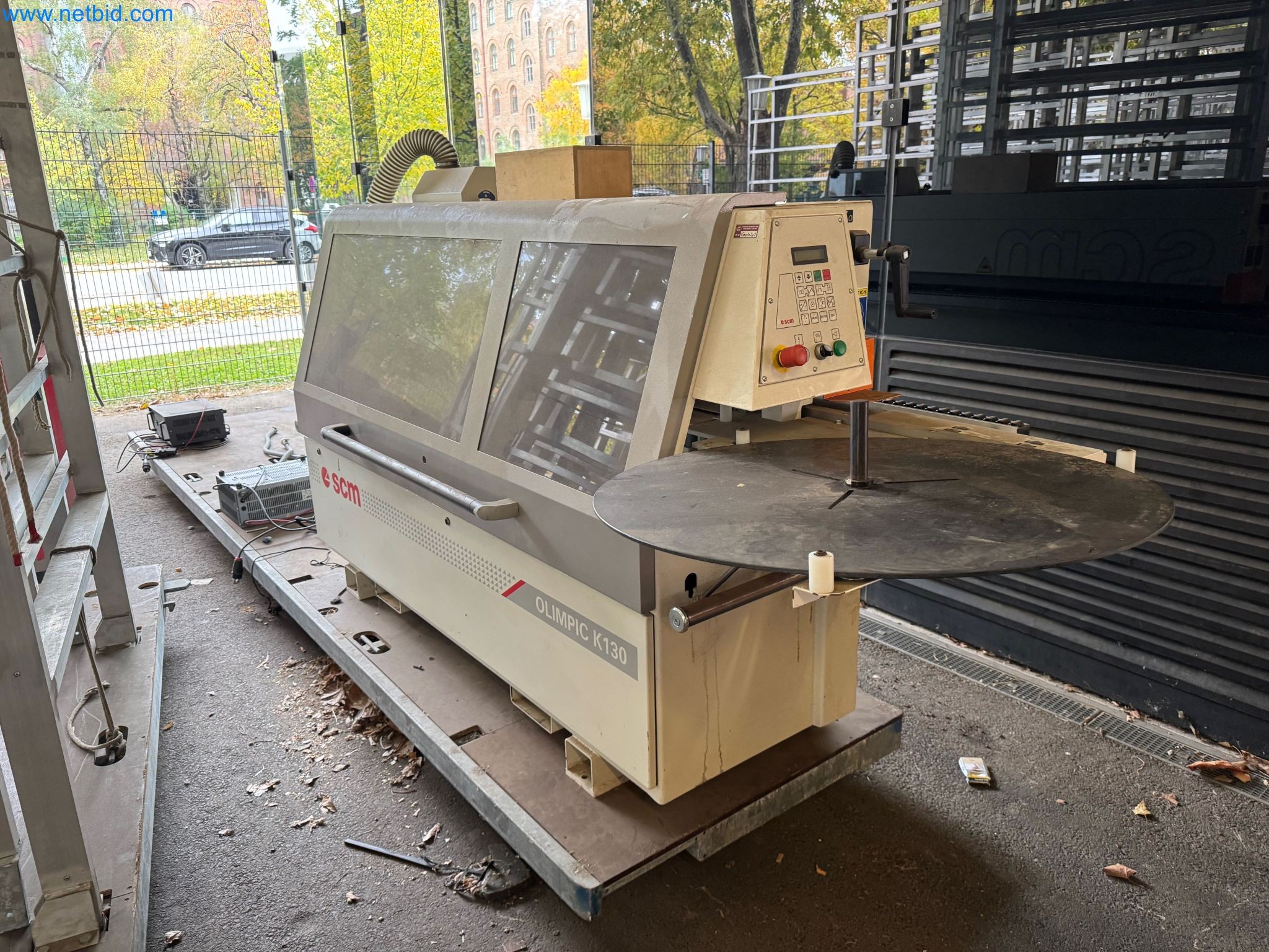 Machines and vehicles of a stage and building services engineering company-56