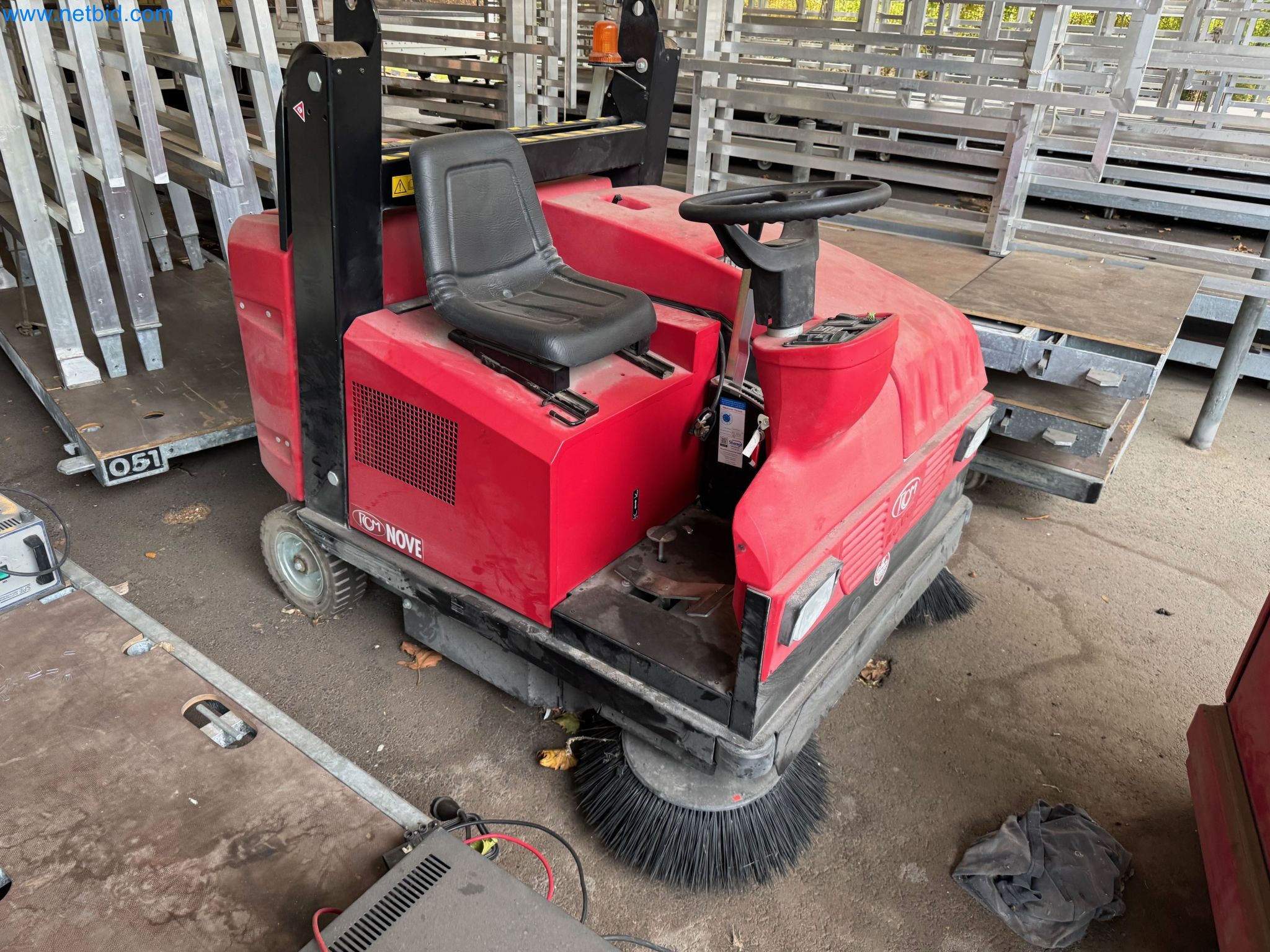 Machines and vehicles of a stage and building services engineering company-40