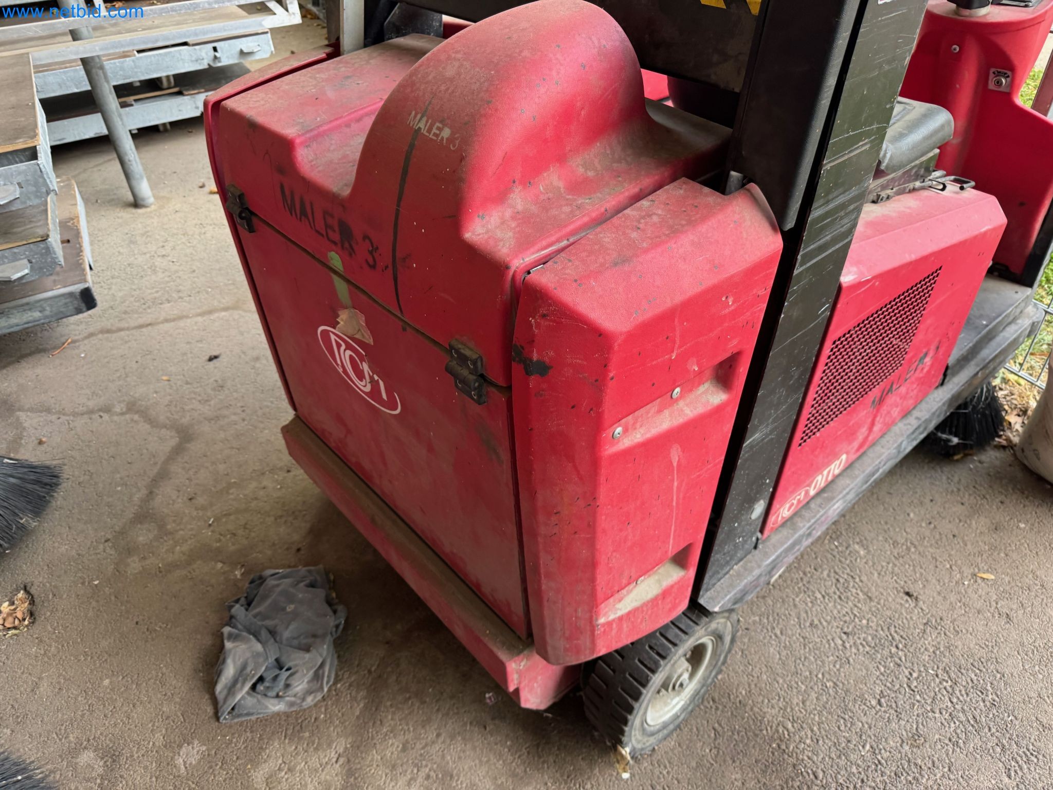 Machines and vehicles of a stage and building services engineering company-19