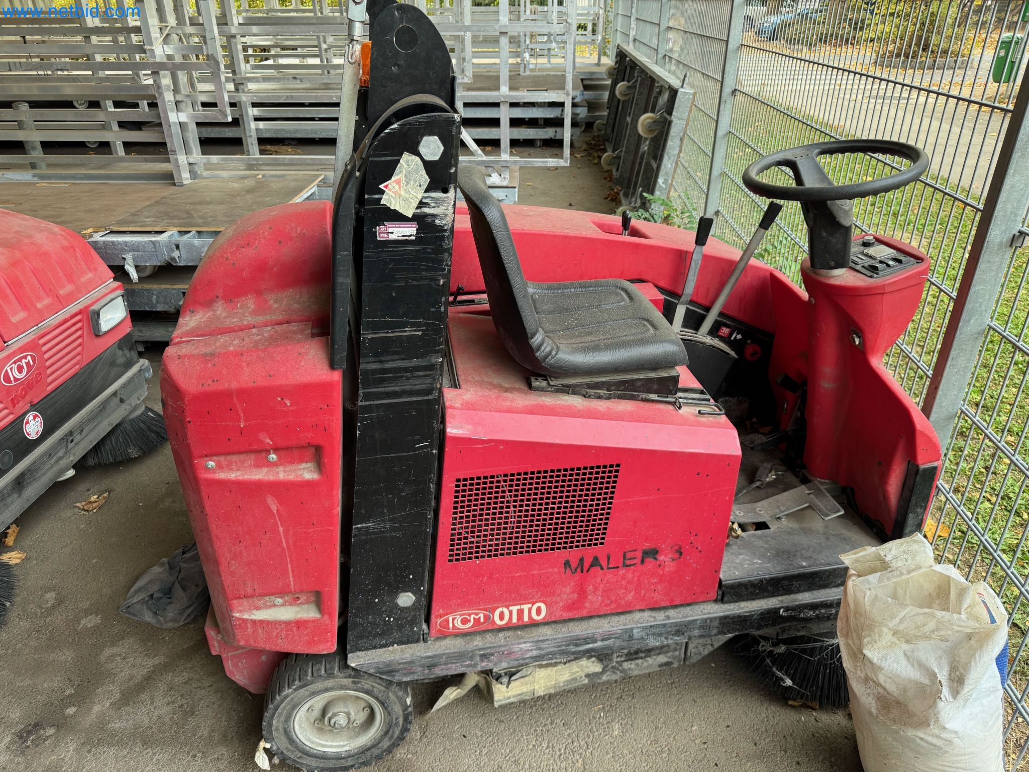 Machines and vehicles of a stage and building services engineering company-35