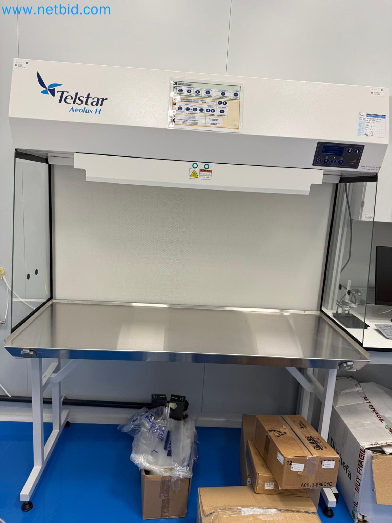 Machinery and laboratory equipment of a medicinal cannabis cultivation company-2