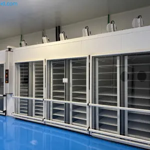 Machinery and laboratory equipment of a medicinal cannabis cultivation company