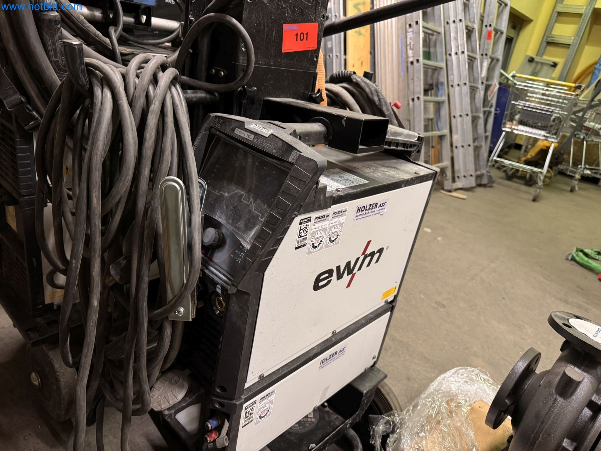 Equipment, material stocks and operating equipment of a plant construction company-2