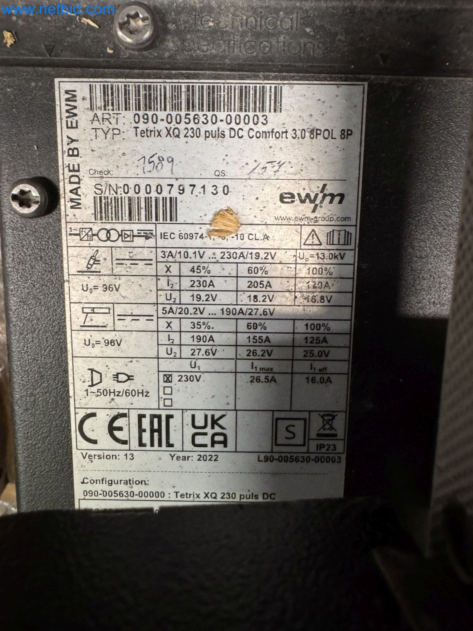 Equipment, material stocks and operating equipment of a plant construction company-4