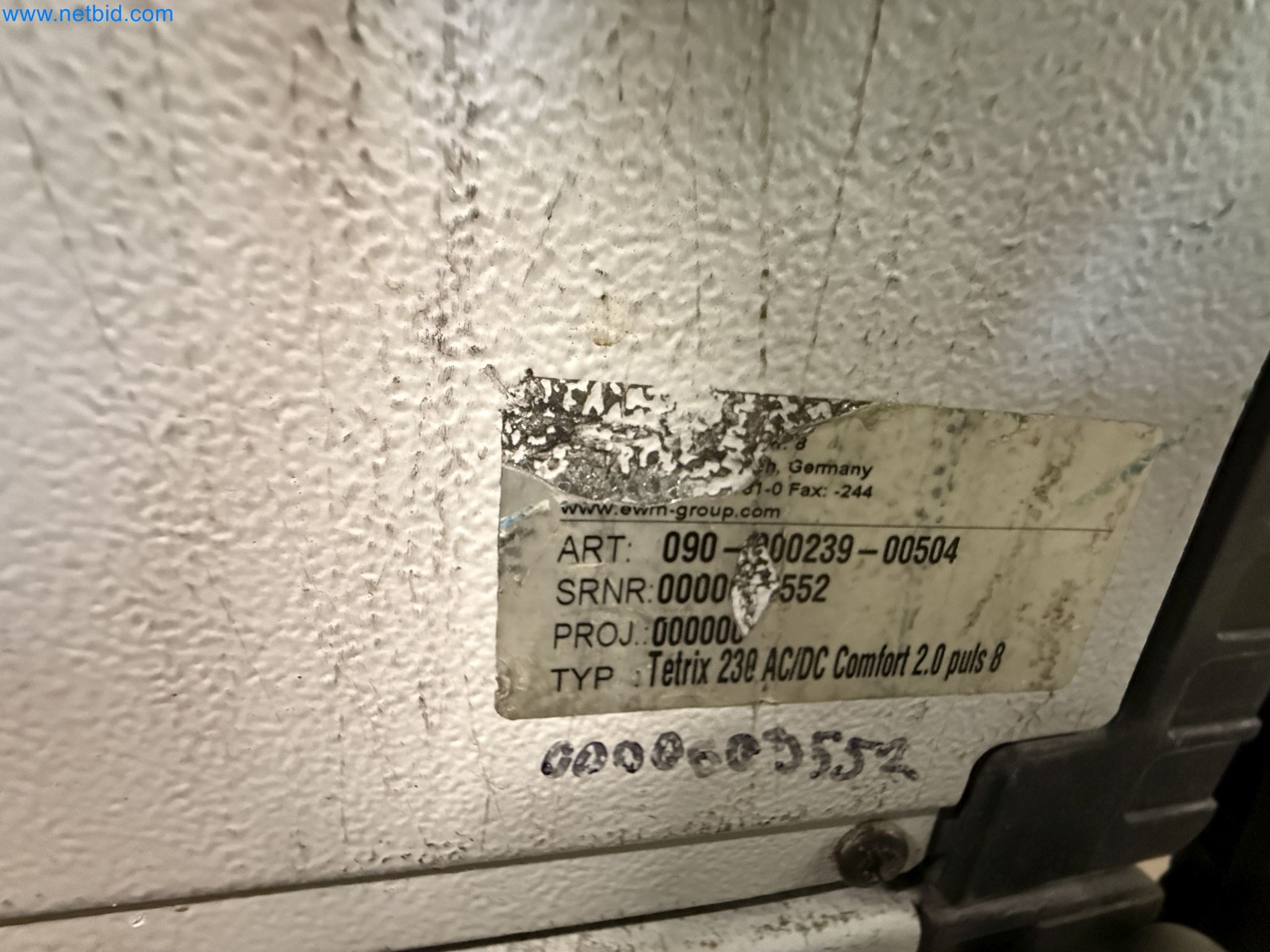 Equipment, material stocks and operating equipment of a plant construction company-1