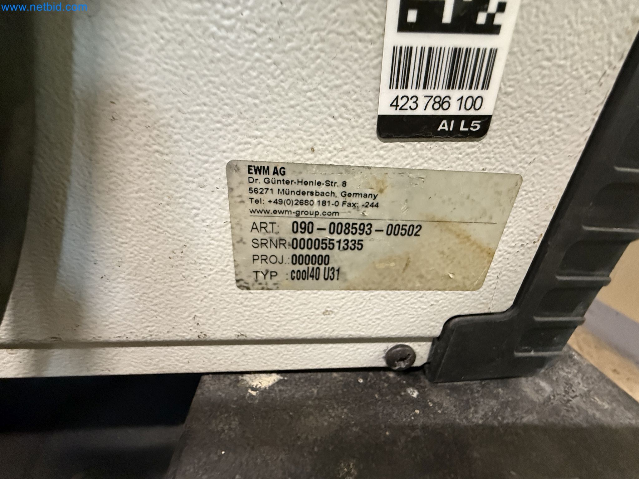 Equipment, material stocks and operating equipment of a plant construction company-2