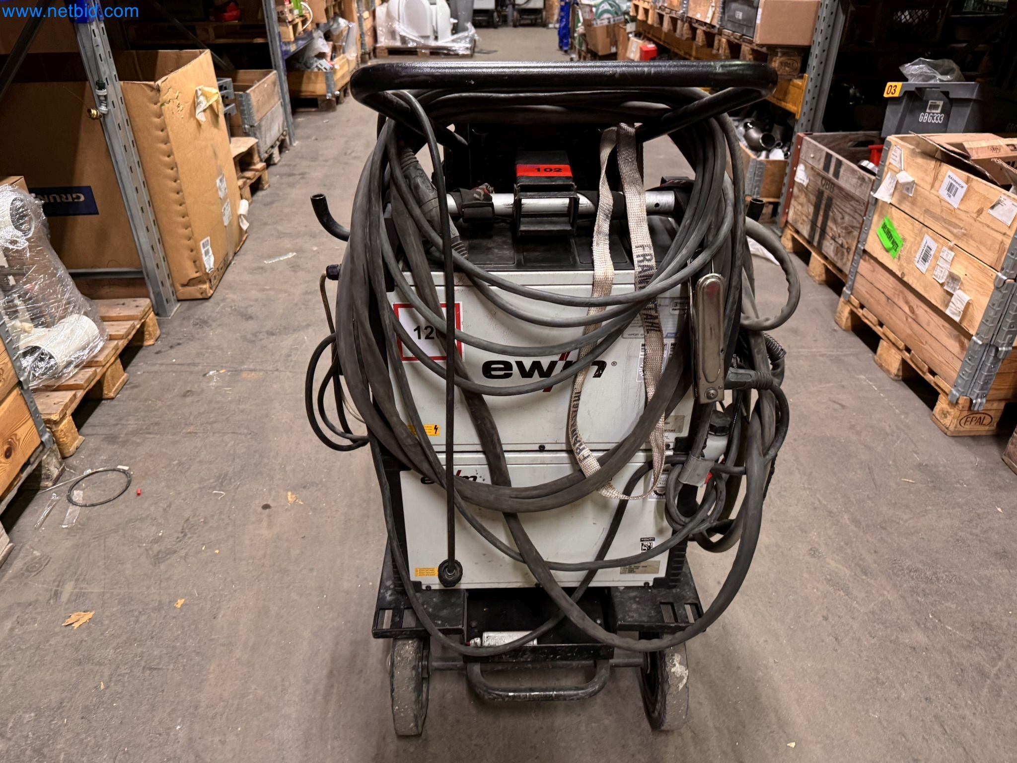 Equipment, material stocks and operating equipment of a plant construction company-3