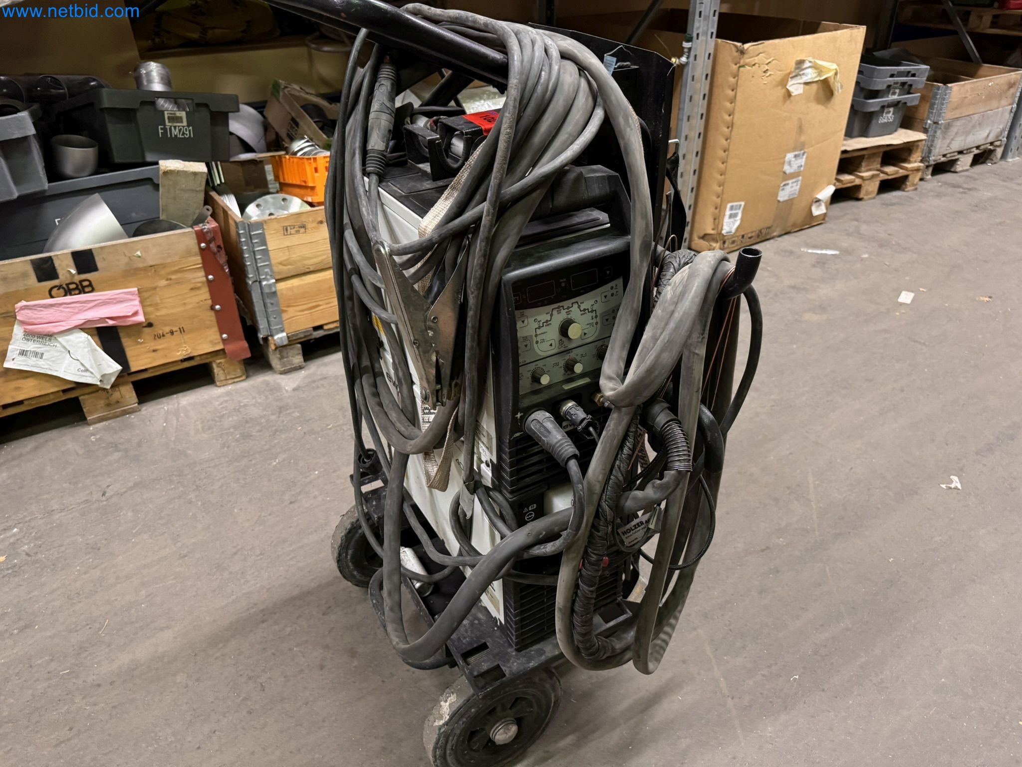 Equipment, material stocks and operating equipment of a plant construction company-4