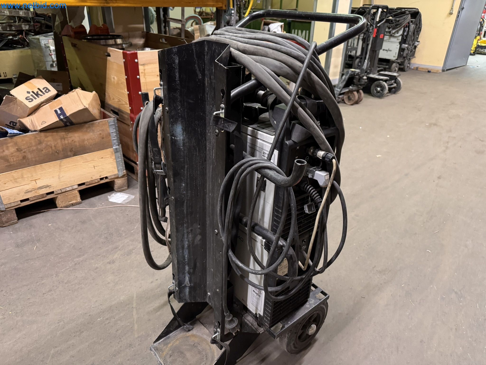 Equipment, material stocks and operating equipment of a plant construction company-5