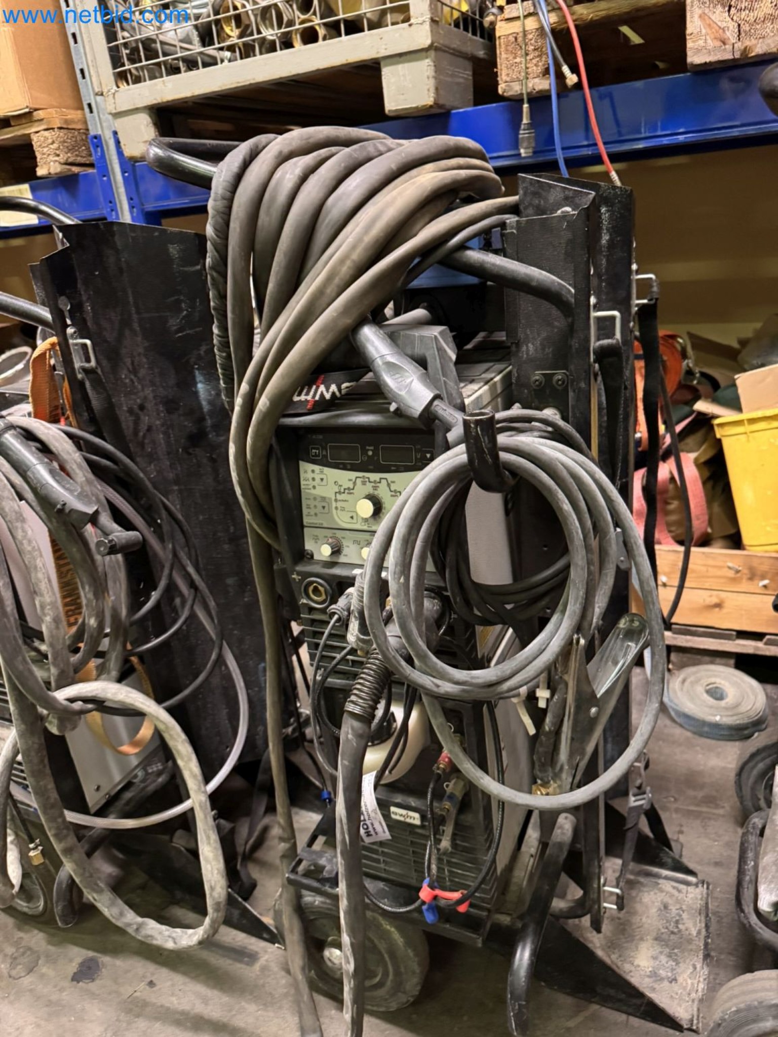 Equipment, material stocks and operating equipment of a plant construction company-2